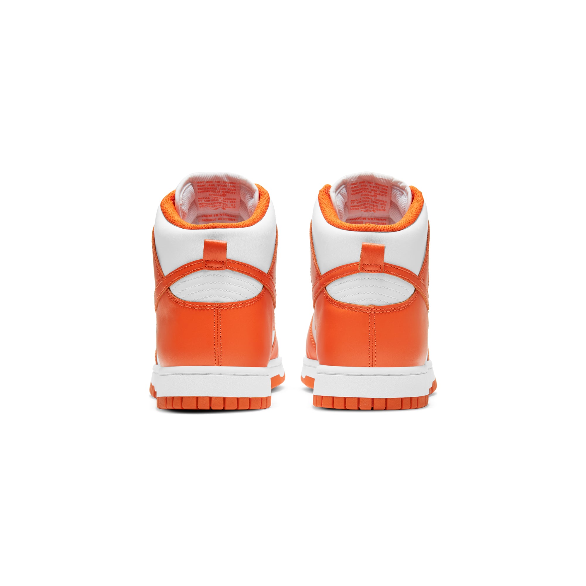 Nike Mens Dunk High Retro Orange Blaze Shoes