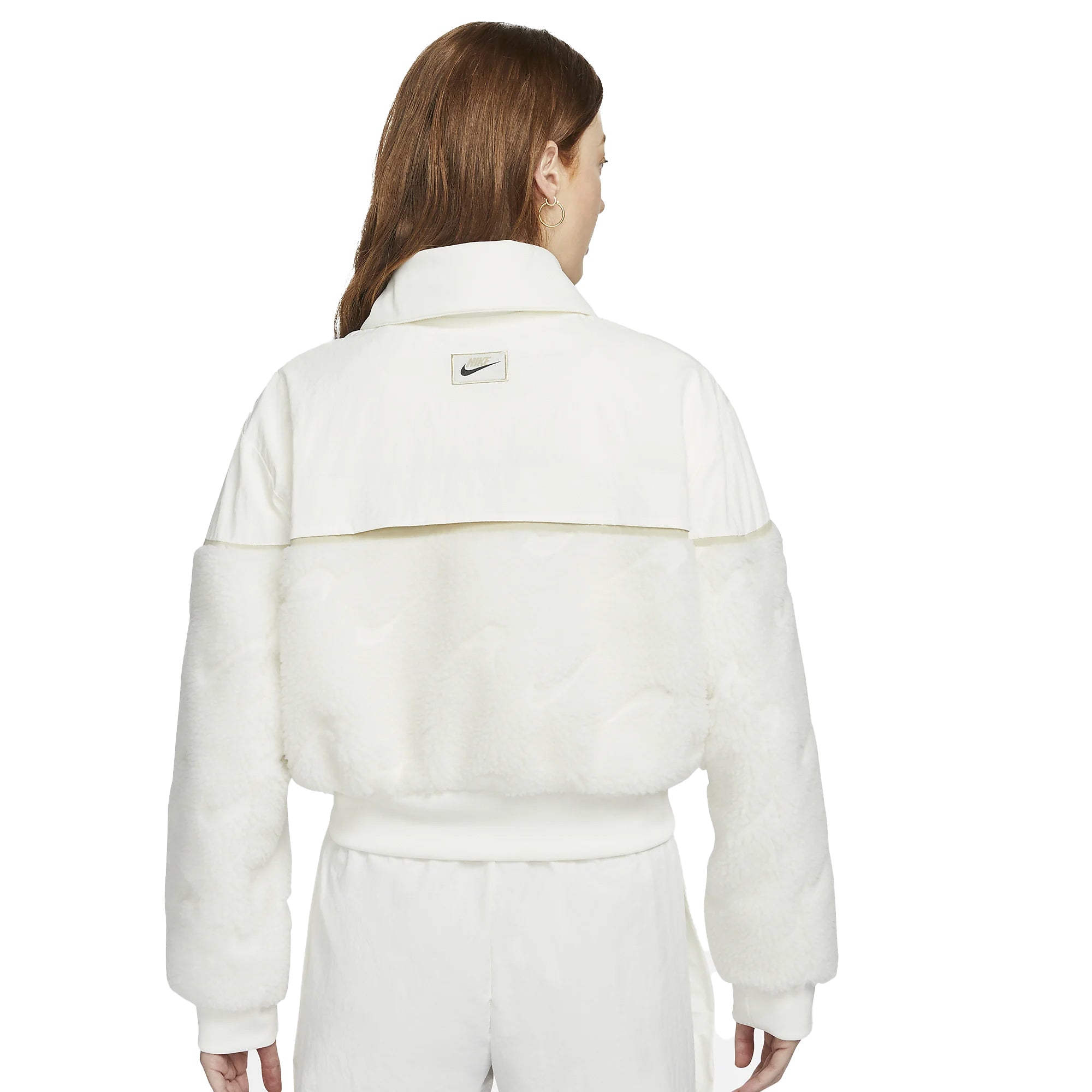 Nike Womens Sportswear Icon Clash Jacket 'Sail/Rattan'