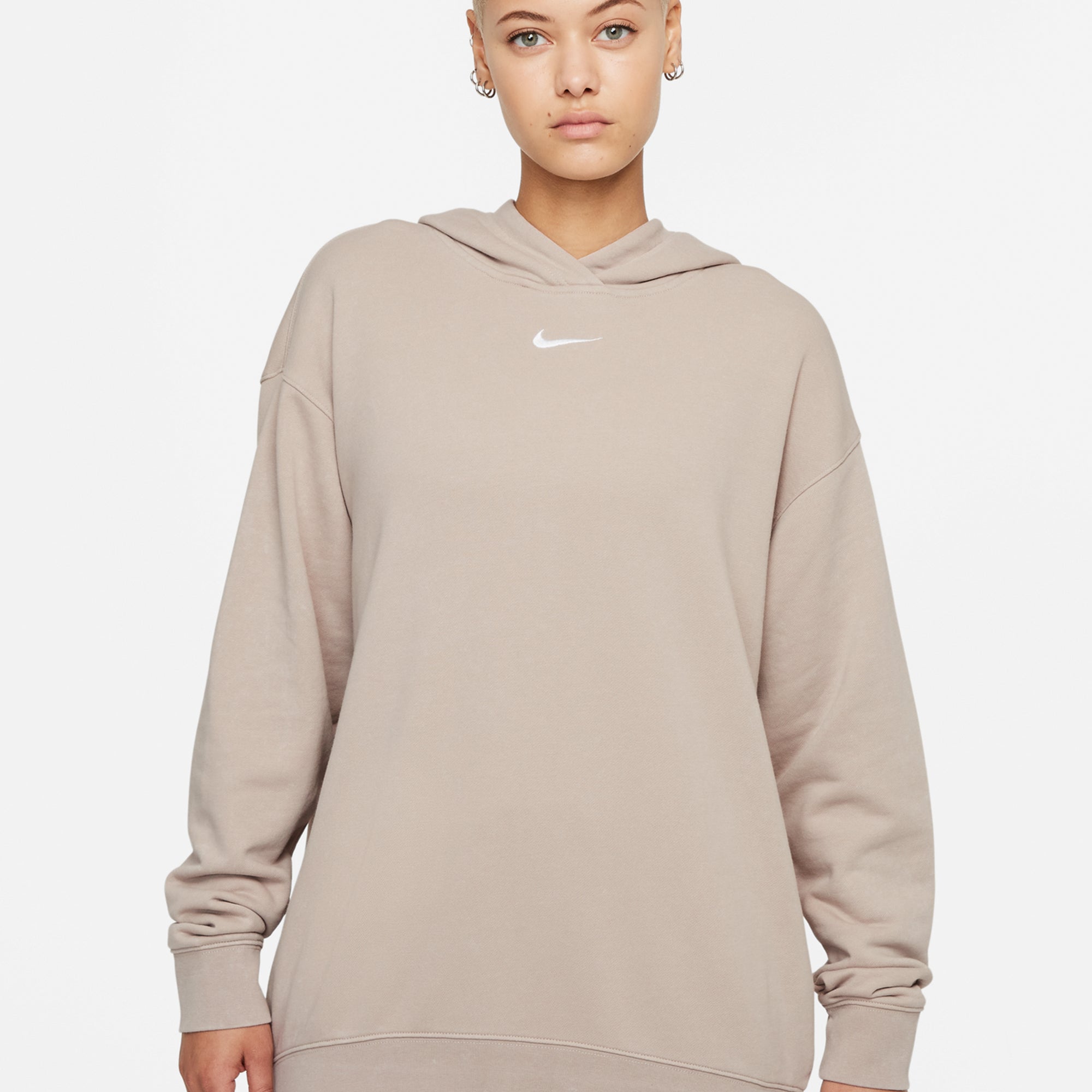 Sweatshirt Nike Essential Beige Fleece Sweatshirt Nike Essential