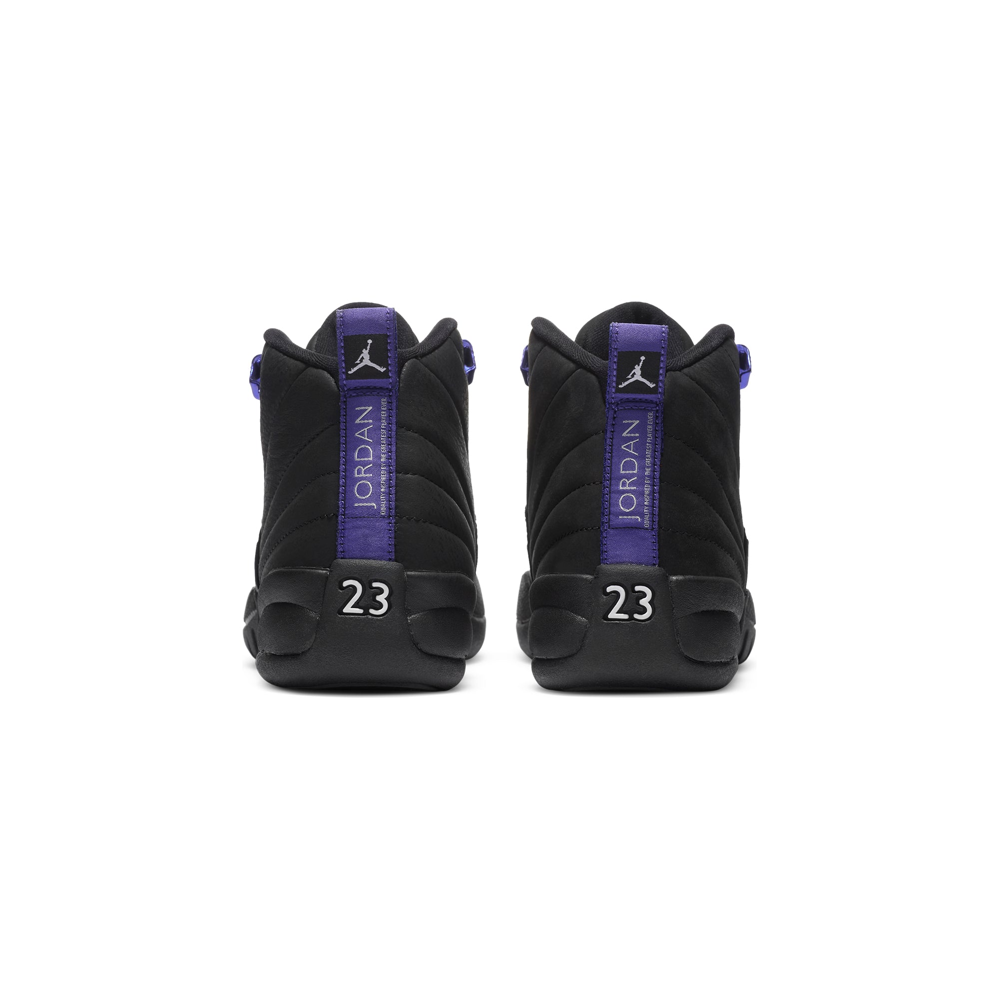 Air Jordan Kids 12 Retro Black Concord Shoes