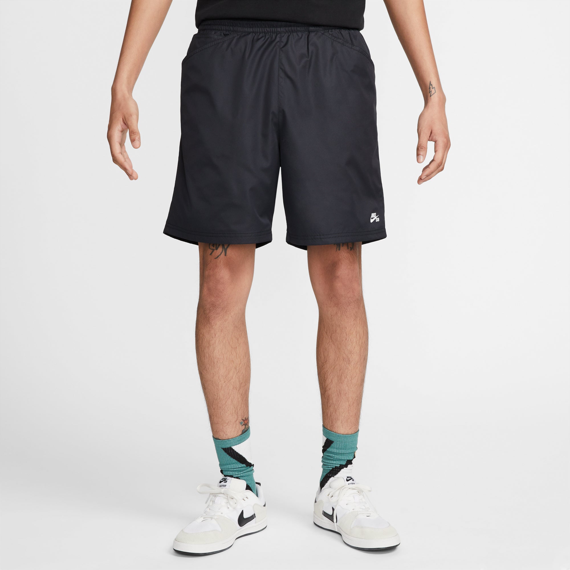 Nike SB Mens Skate Chino Shorts Black