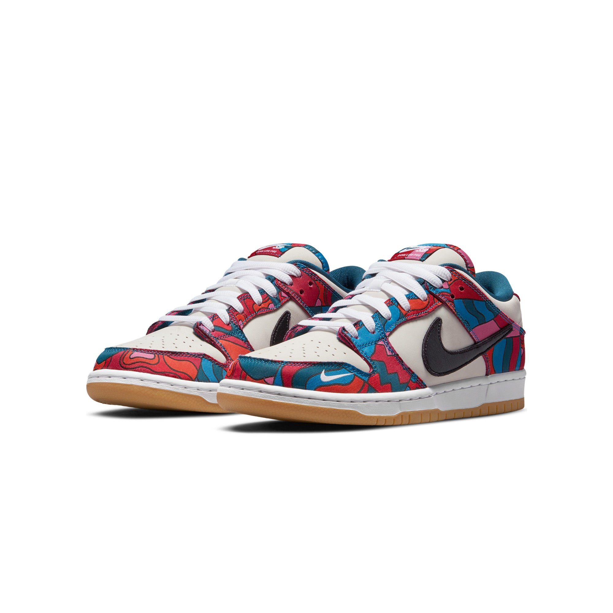 Nike SB x Parra Dunk Low Abstract Art Shoes