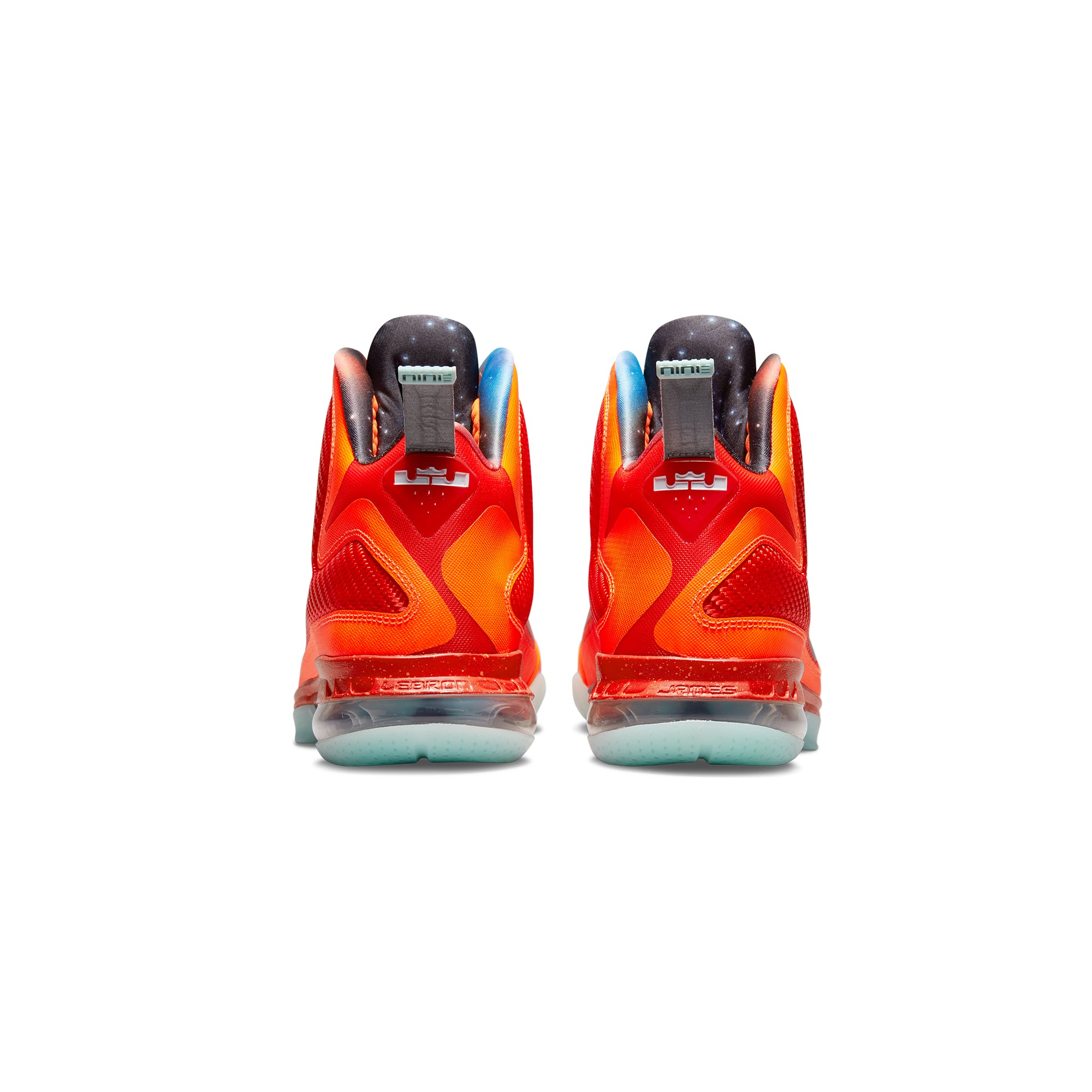 Nike Mens Lebron 9 Shoes 'Total Orange/Reflect Silver'