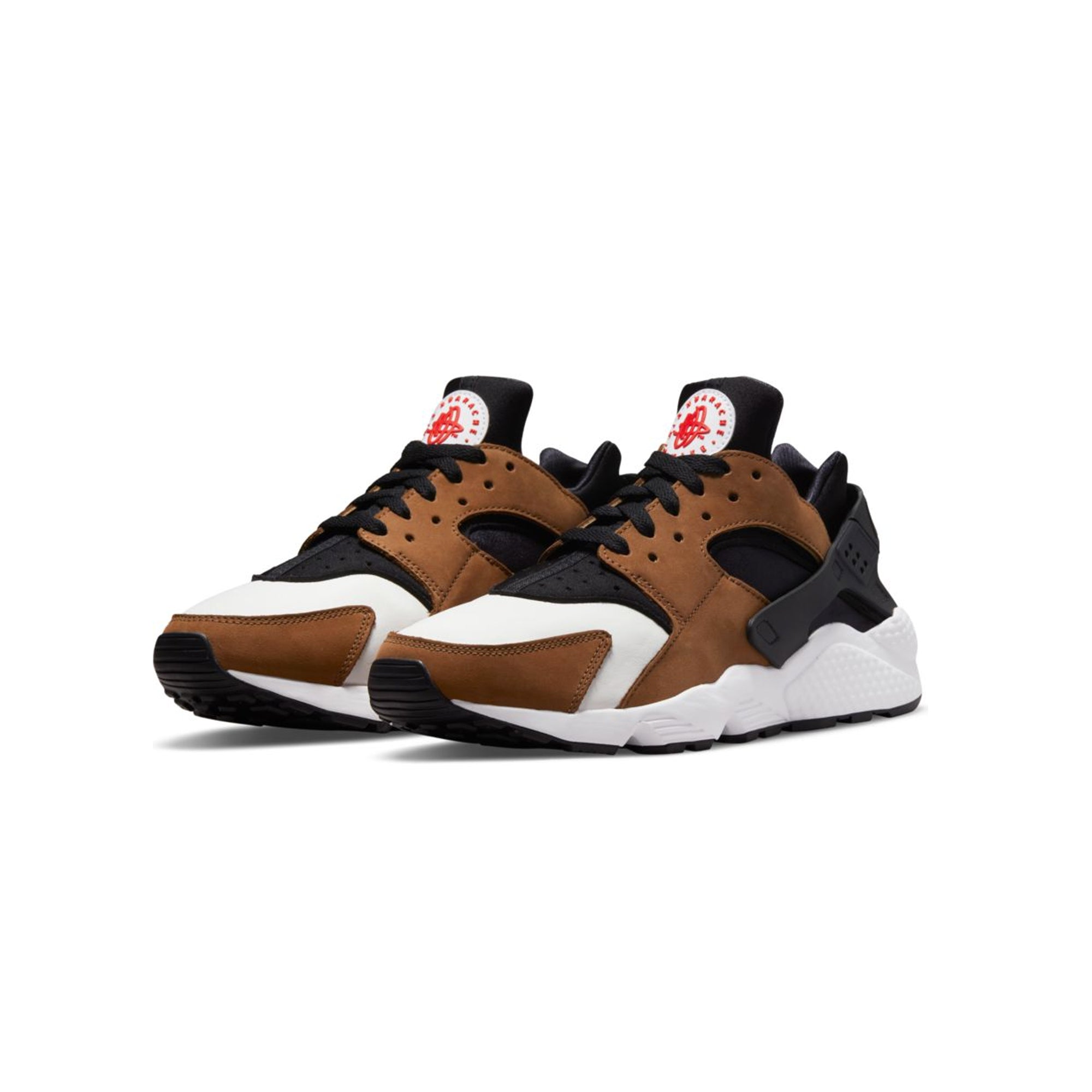 Nike Mens Air Huarache LE Shoes 'Black/Bison-White-University Red'