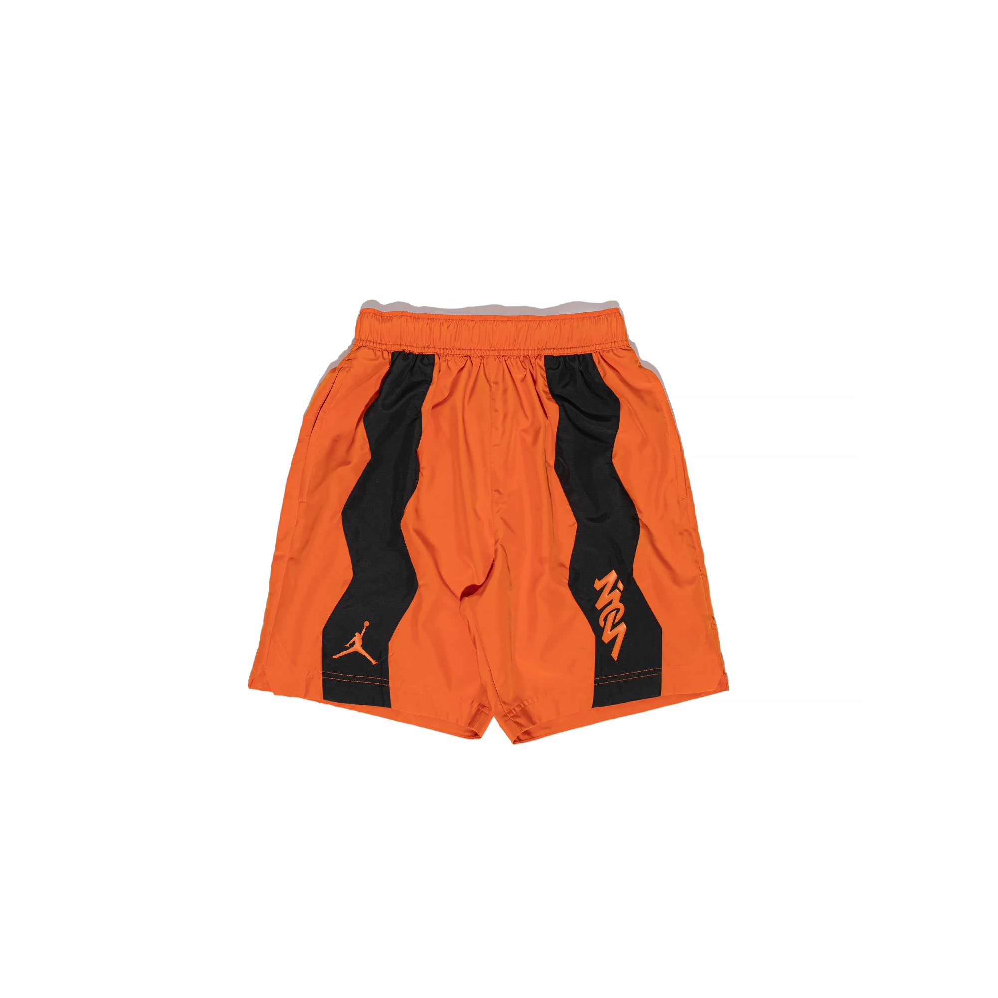 Jordan Mens Dri-Fit Zion Woven Shorts Campfire Orange