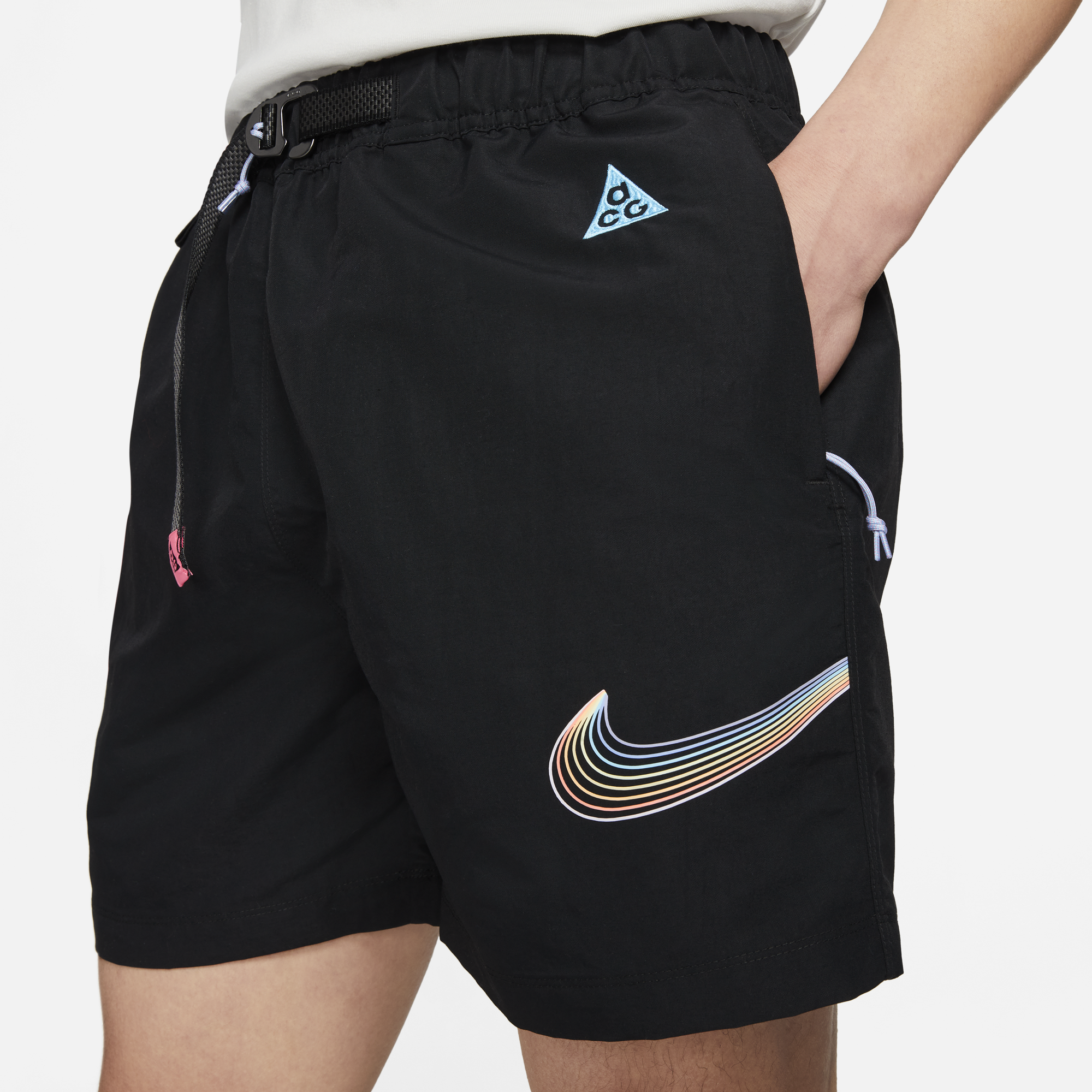 Nike Mens ACG Betrue Trail Shorts 'Black'