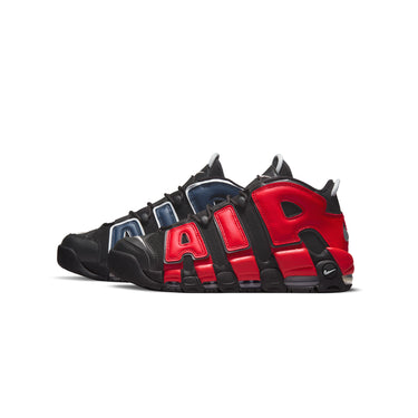 Nike Mens Air More Uptemp '96 Shoes 'Black/University Red'