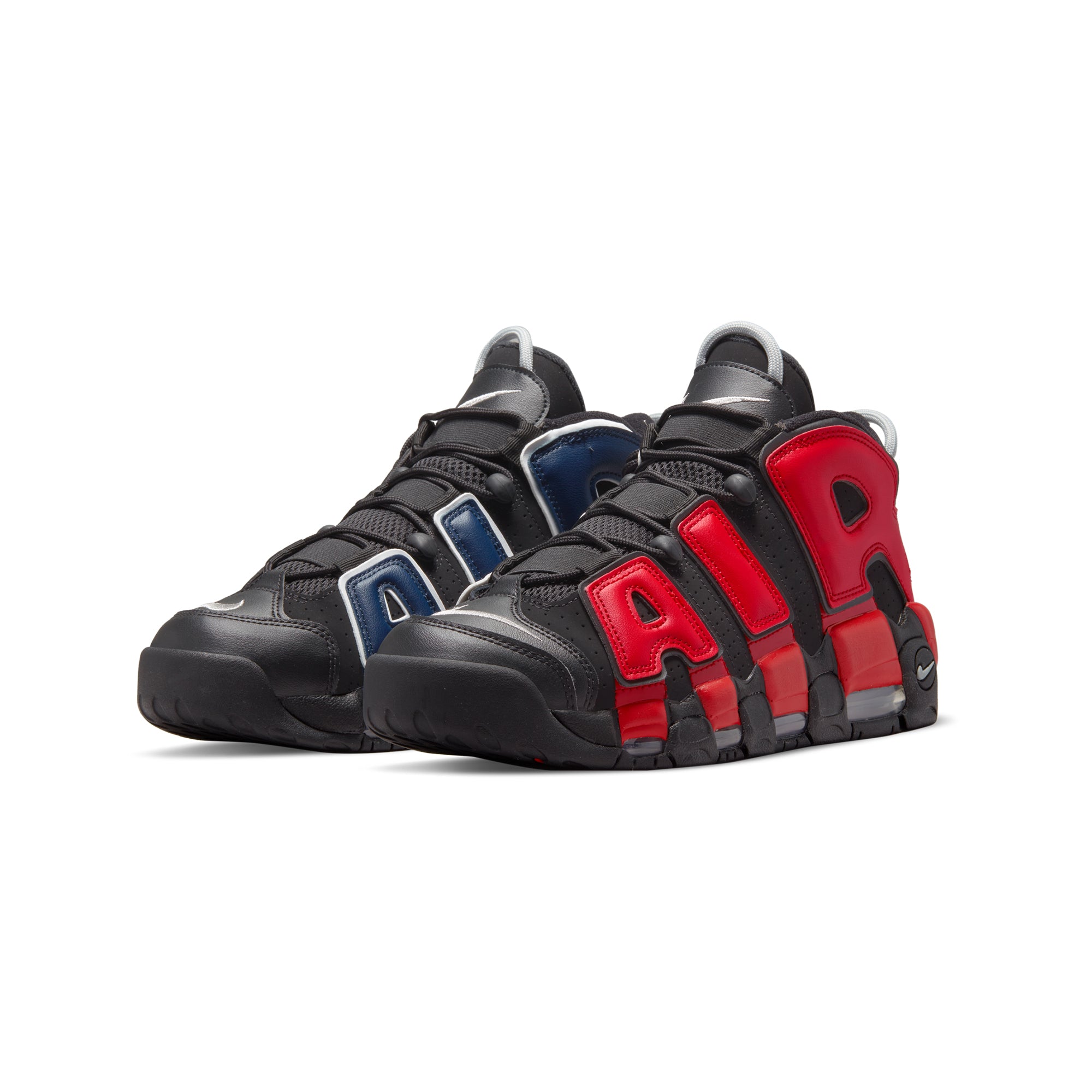 Nike Mens Air More Uptemp '96 Shoes 'Black/University Red'