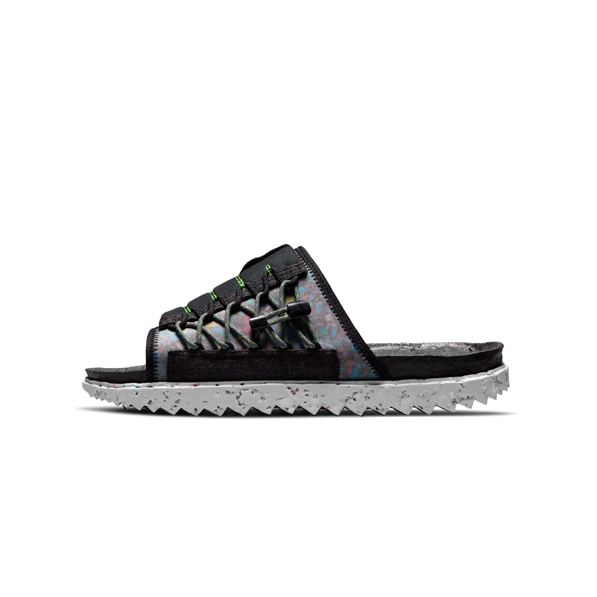 Nike Mens Asuna Crater Slides 'Black'