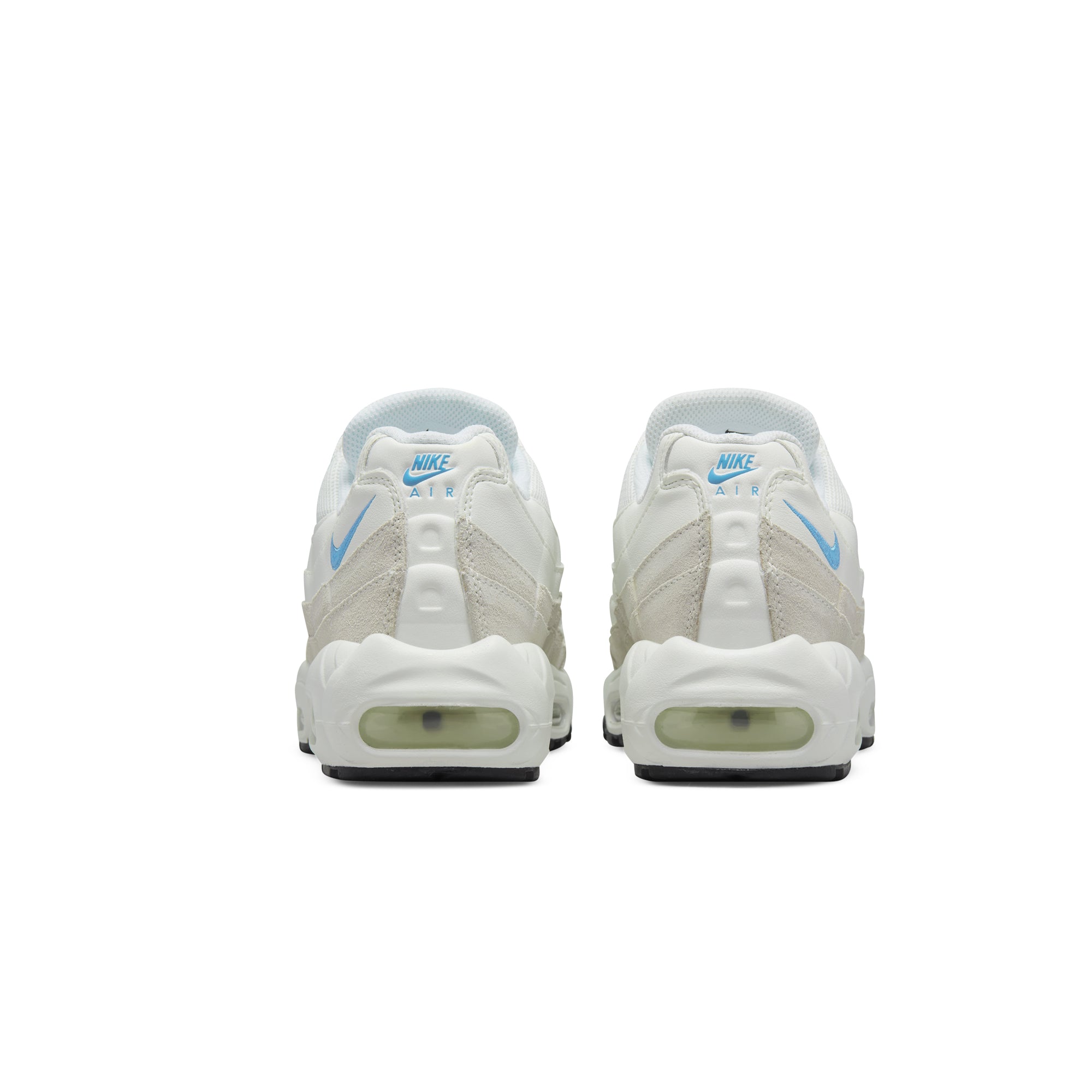 Nike Womens AIr Max 95 Shoes White/University Blue