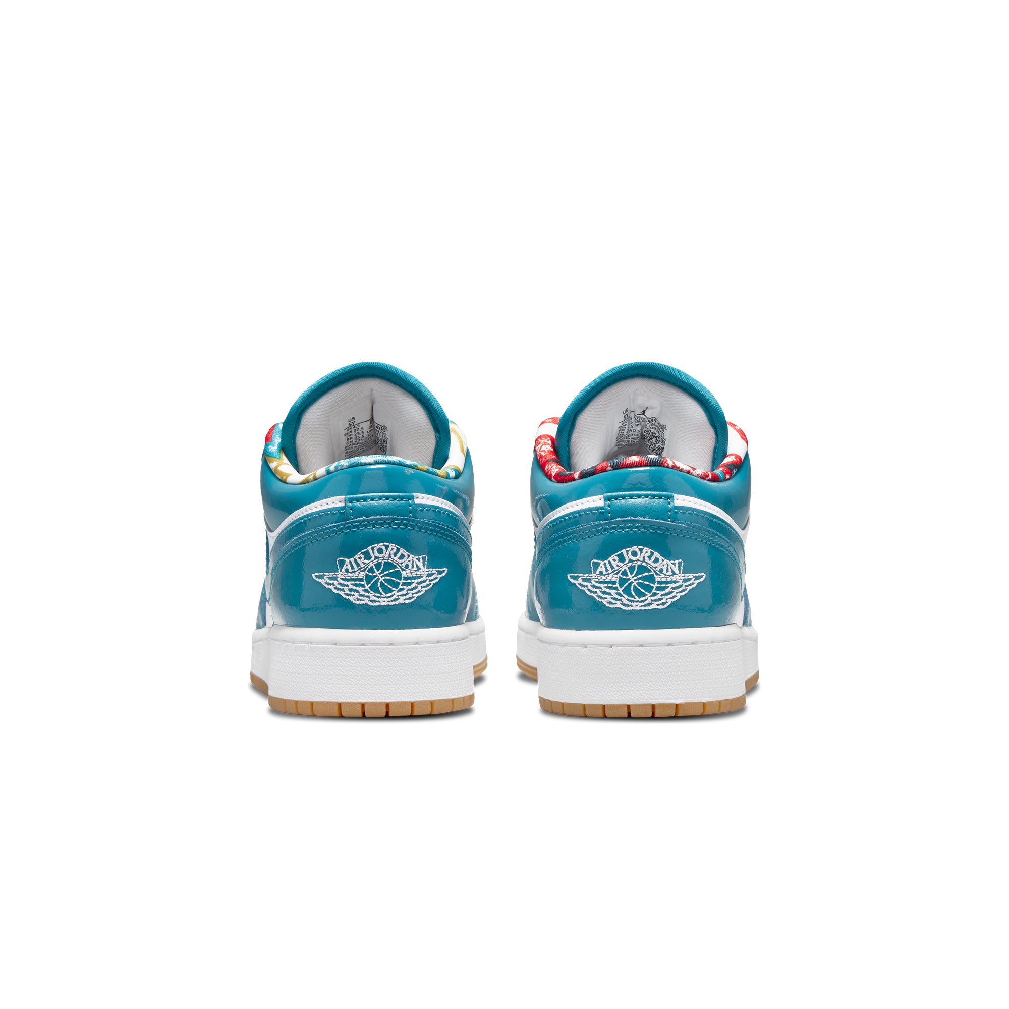 Air Jordan Kids 1 Low SE GS Shoes 'Cyber Teal'