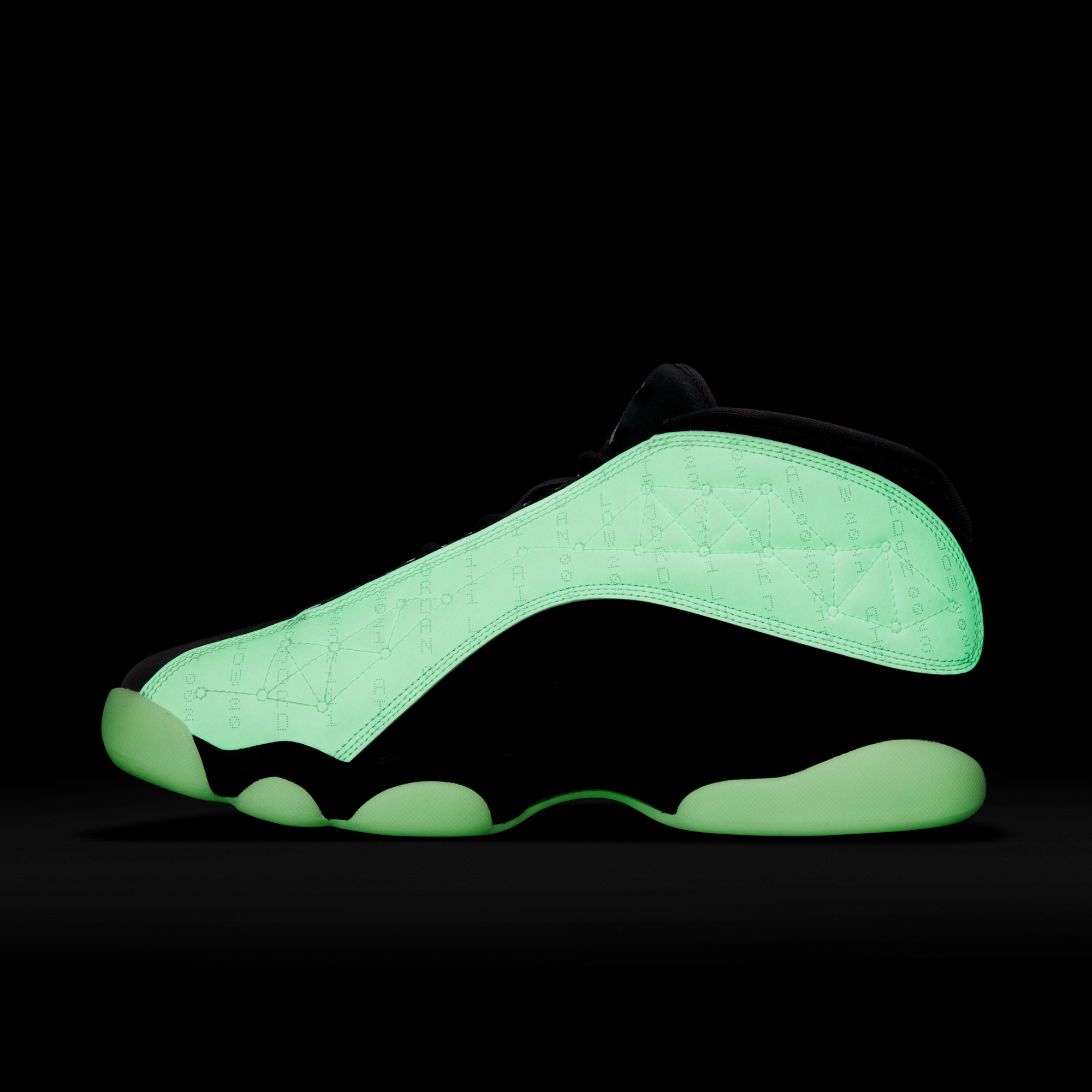 Air Jordan 13 Mens Retro Low GC Shoe 'Barely Green'