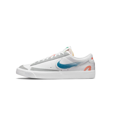 Nike Mens Flyleather Blazer Low '77 Shoes 'White'