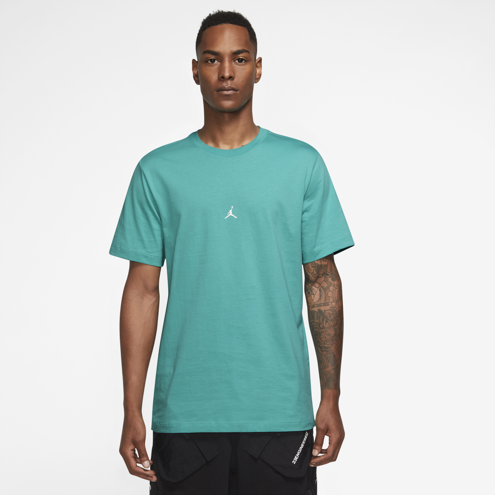 Air Jordan Mens Flight Graphic T-Shirt 'Washed Teal'