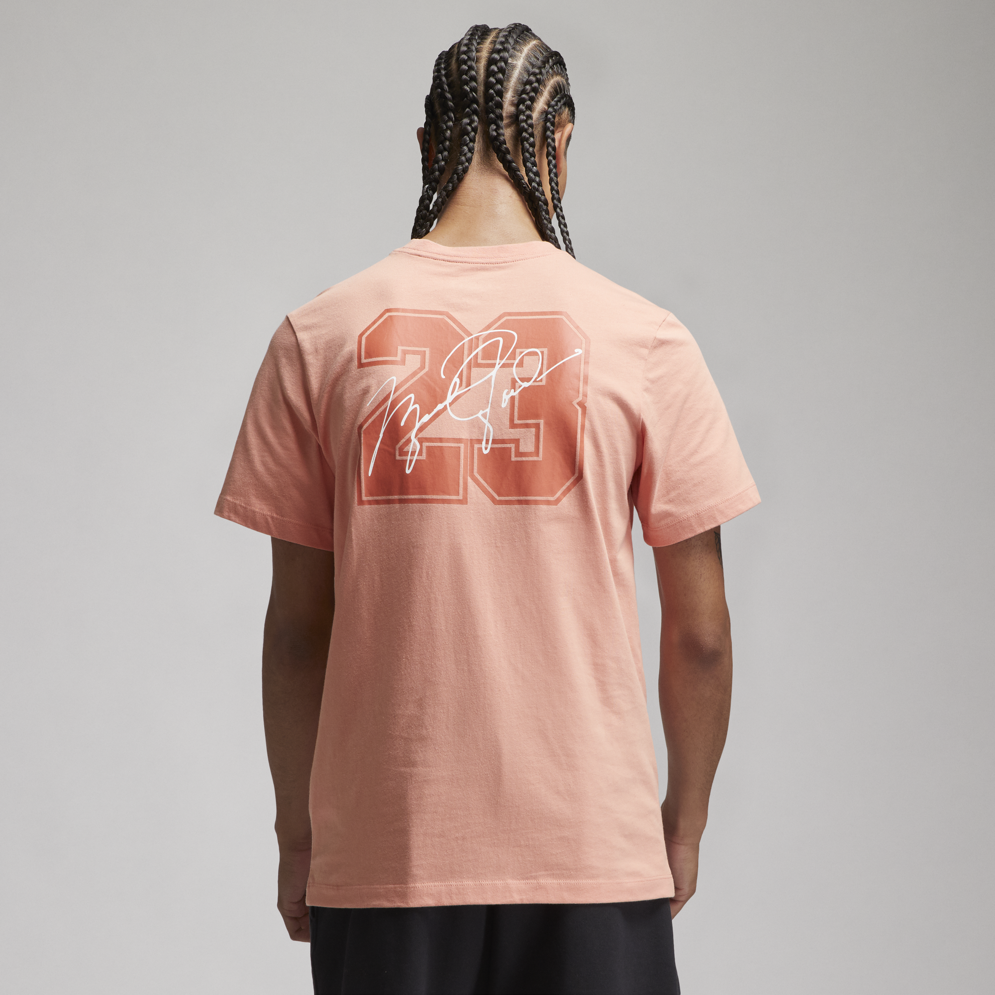 Air Jordan Mens Flight Graphic T-Shirt 'LT Madder Root'