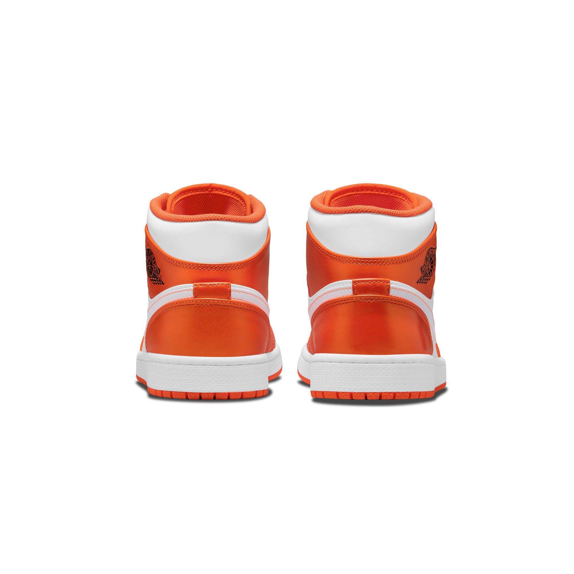 Buy Nike Men's AIR Jordan 1 MID SE Electro Orange/Black-White