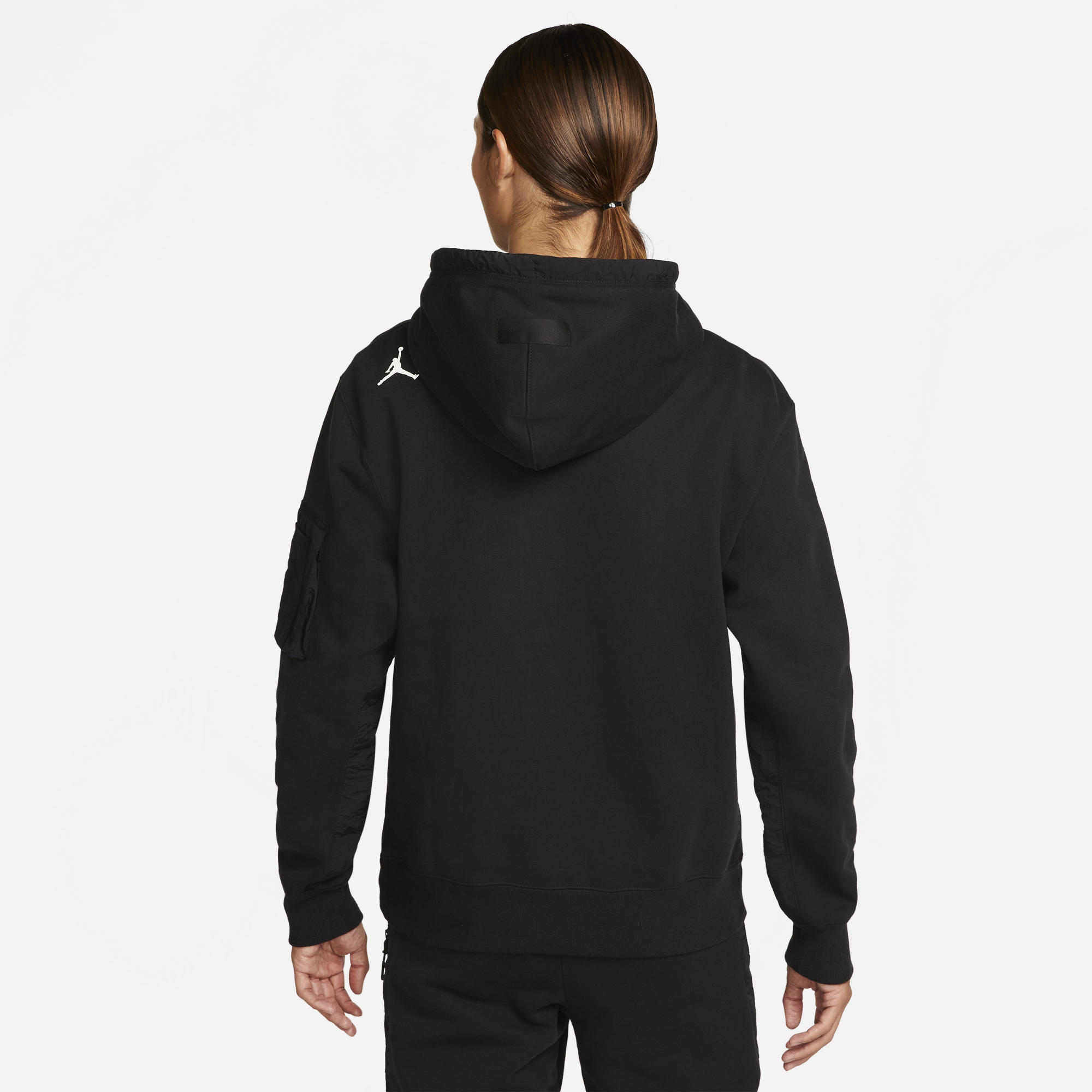 Air Jordan Mens 23 Engineered Fleece Hoodie 'Black'