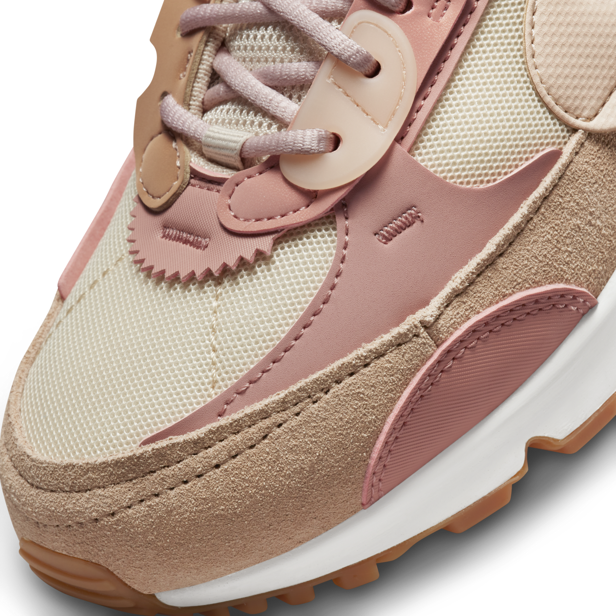 Nike Womens Air Max 90 Futura Sanddrift Shoes