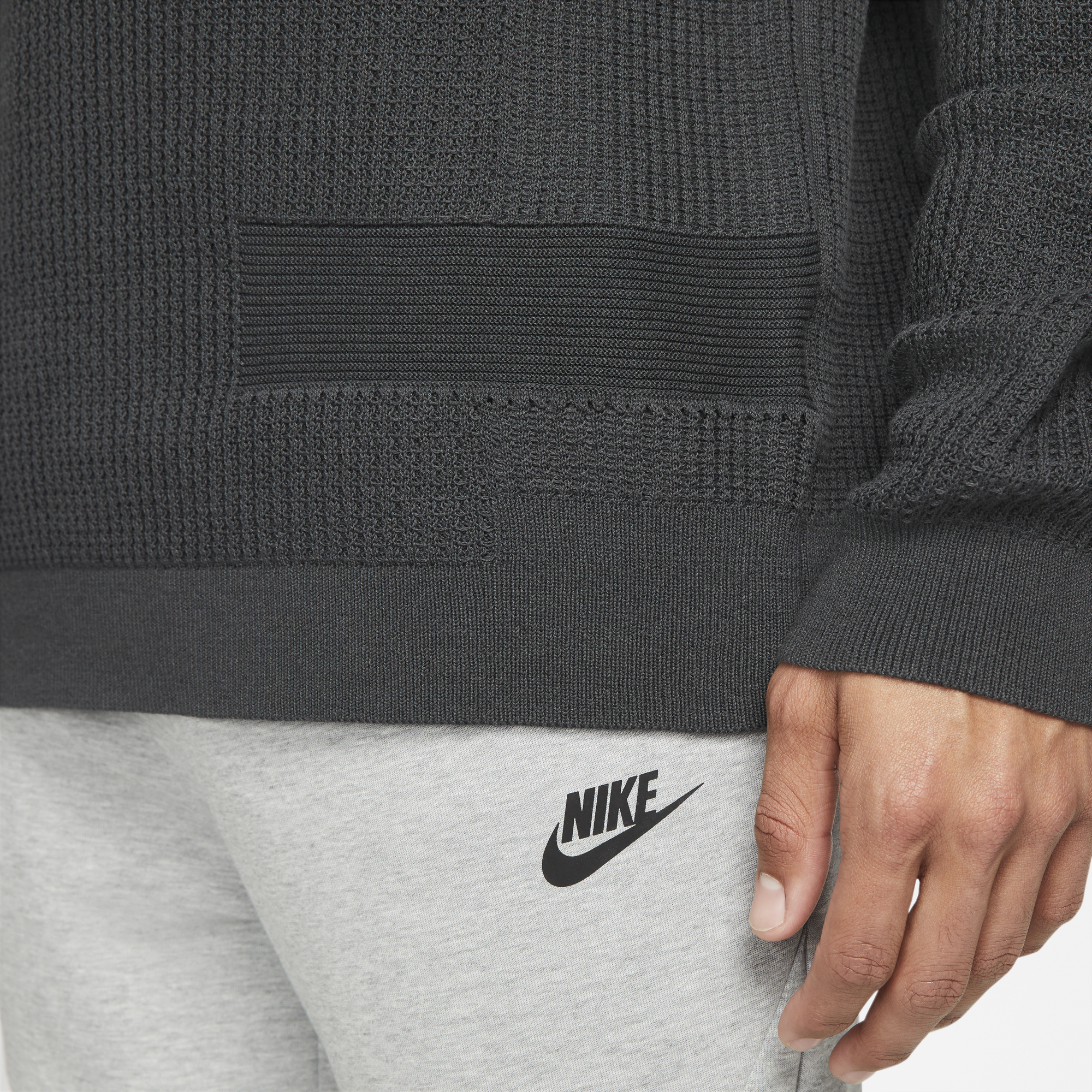 Nike Mens Sportswear Dri-Fit ADV Long Sleeve Top 'Anthracite'