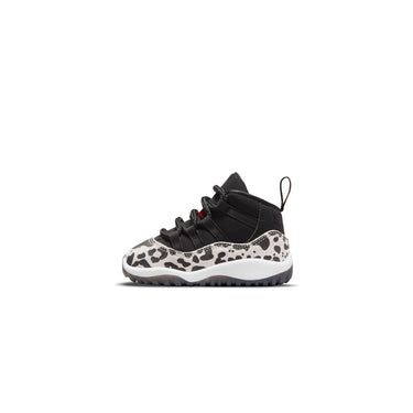 Air Jordan Infants 11 Retro TD Shoes 'Black/Gym Red'