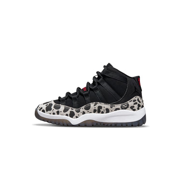 Air Jordan Little Kids 11 Retro PS Shoes 'Black/Gym Red'
