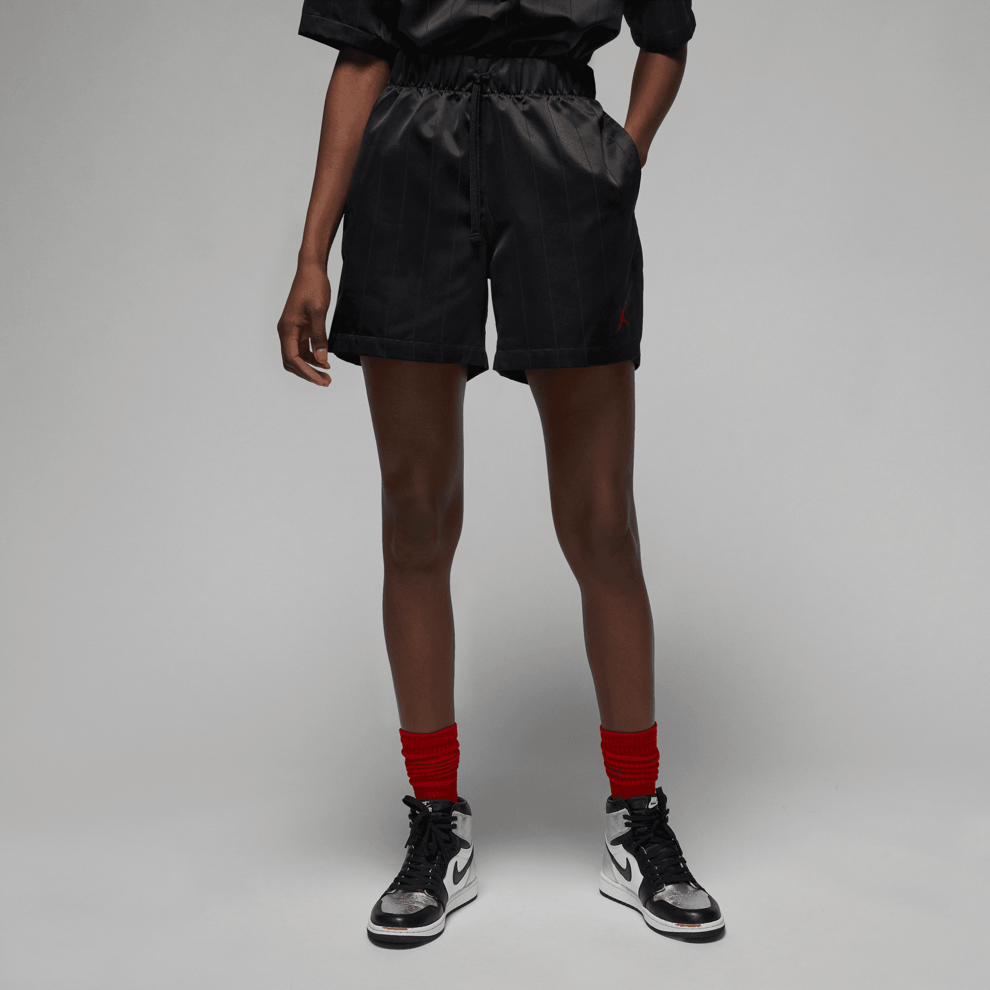 Air Jordan Womens Heritage Shorts 'Black'