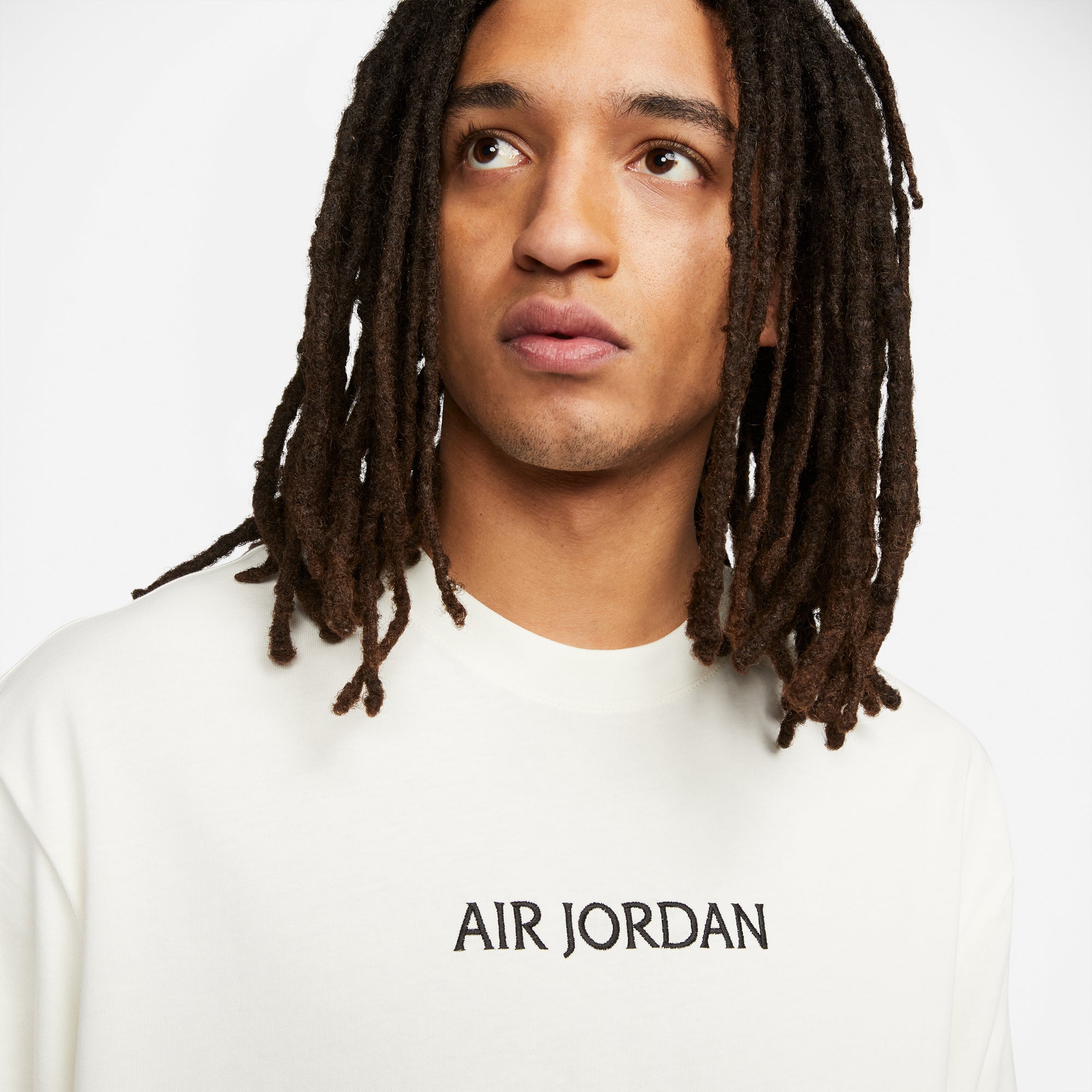 Air Jordan Mens SS Tee Sail