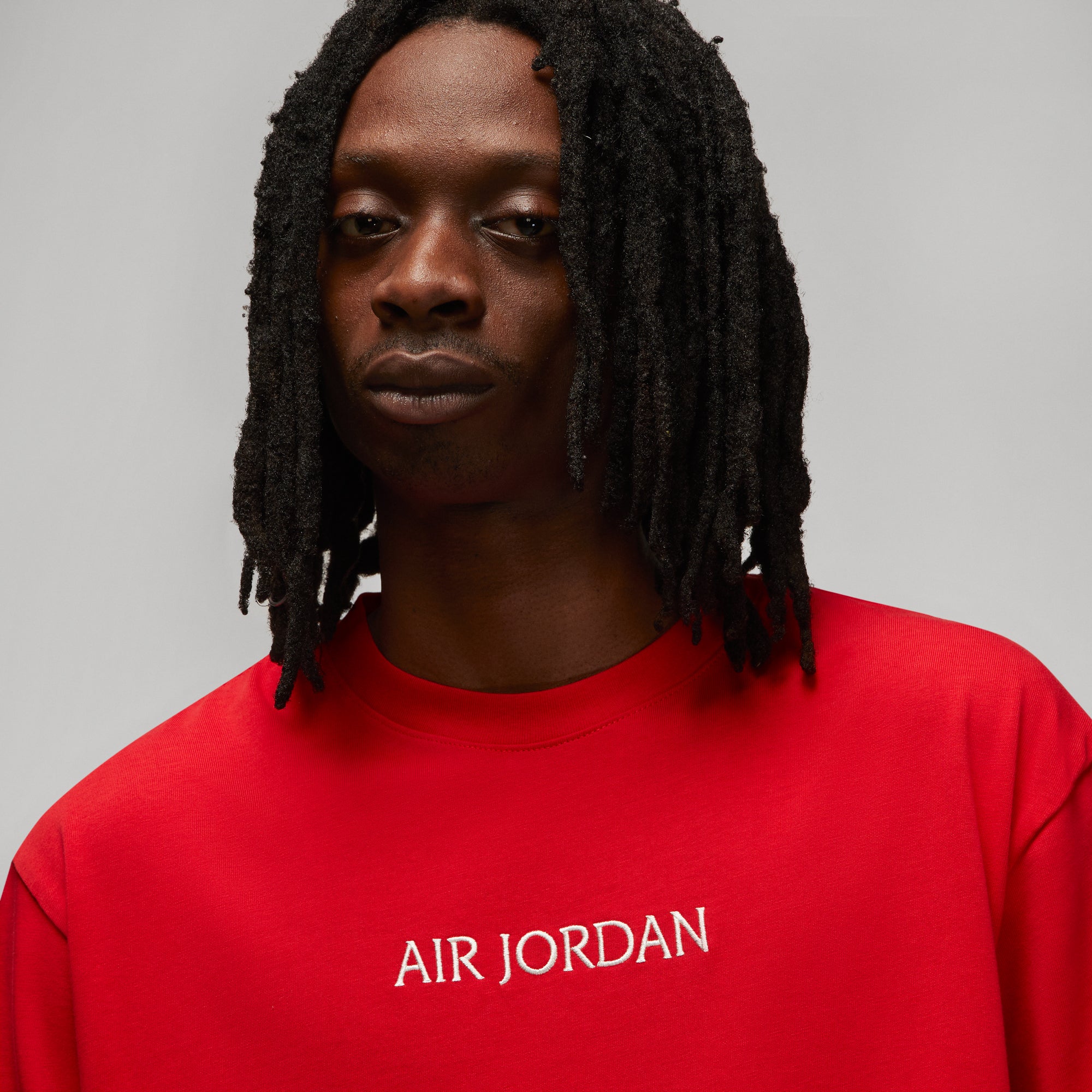 Air Jordan Mens SS Tee Red