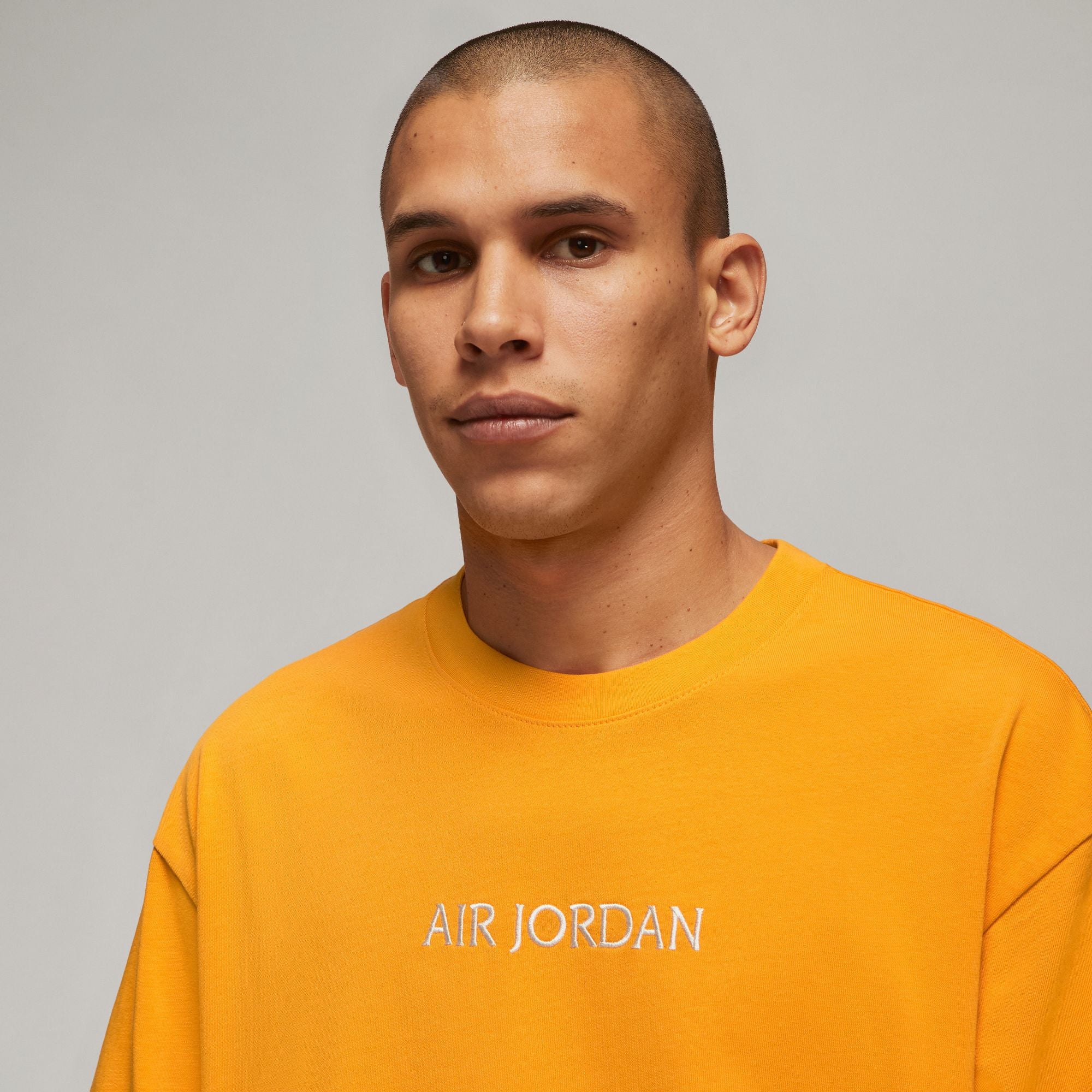 Air Jordan Mens SS Tee Yellow