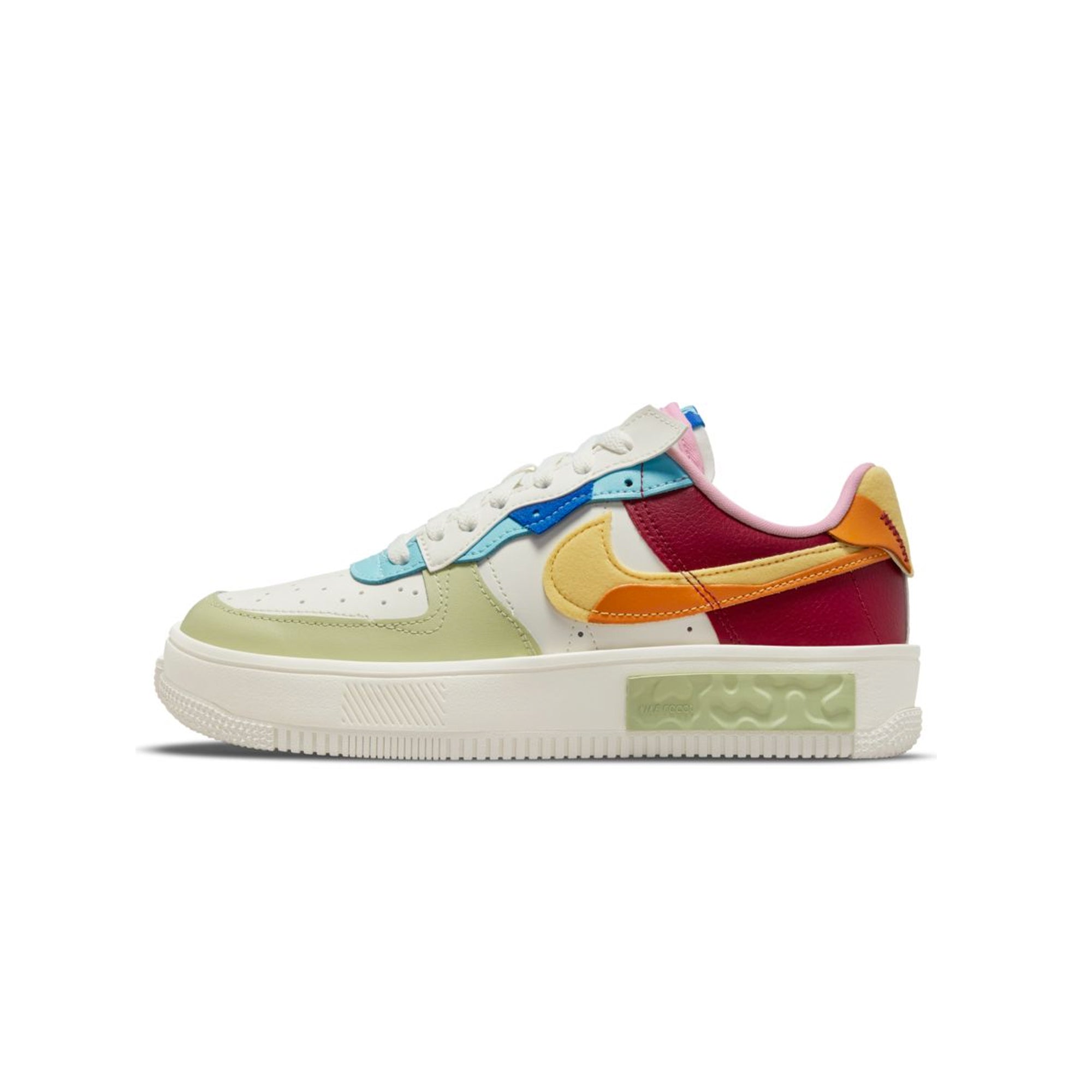 Nike Womens Air Force 1 Fontanka Shoes 'Sail'