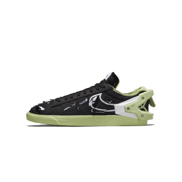 Nike x Acronym Mens Blazer Low Shoes 'Black/White/Olive'