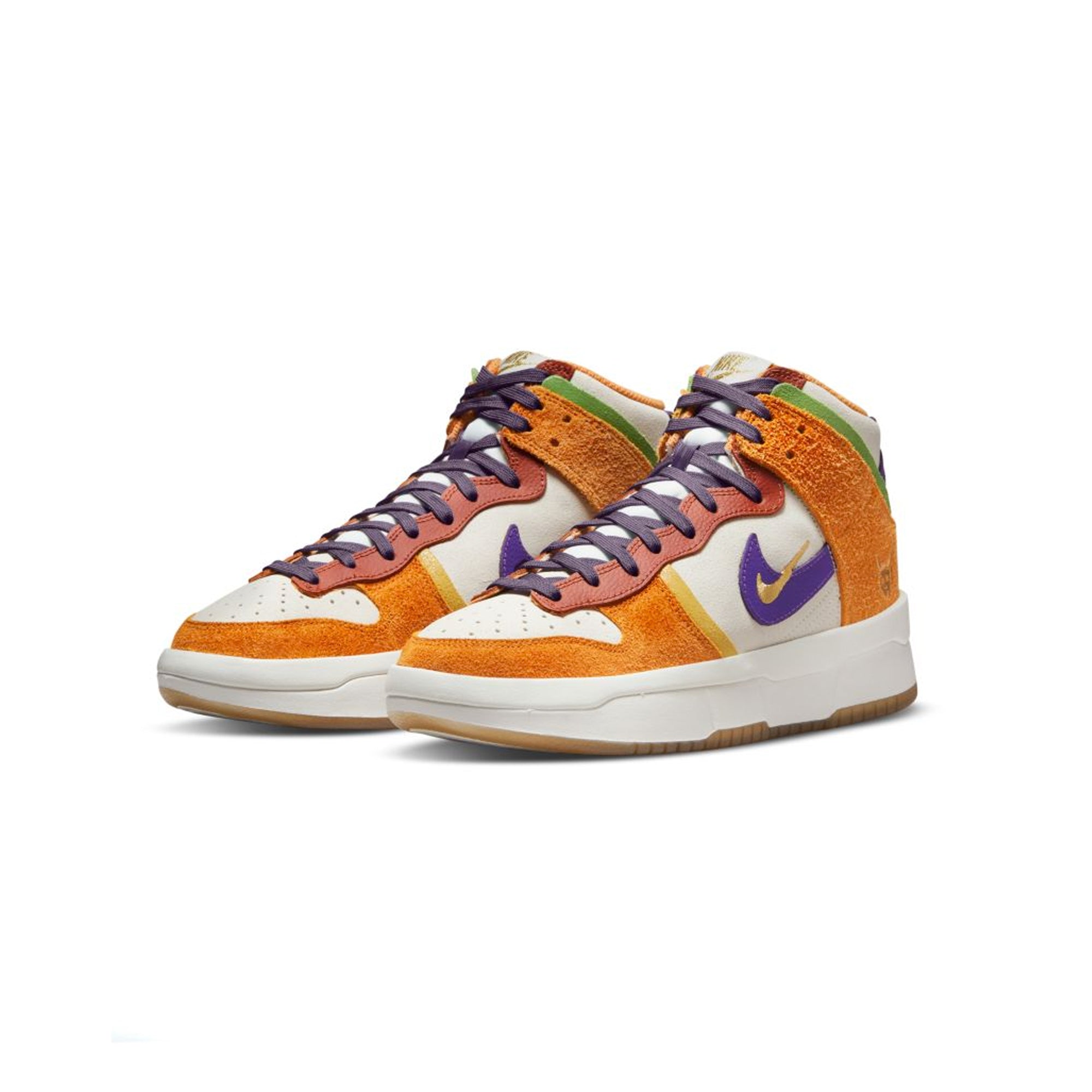 Nike Womens Dunk High Shoes 'Sail/Canyon Purple'