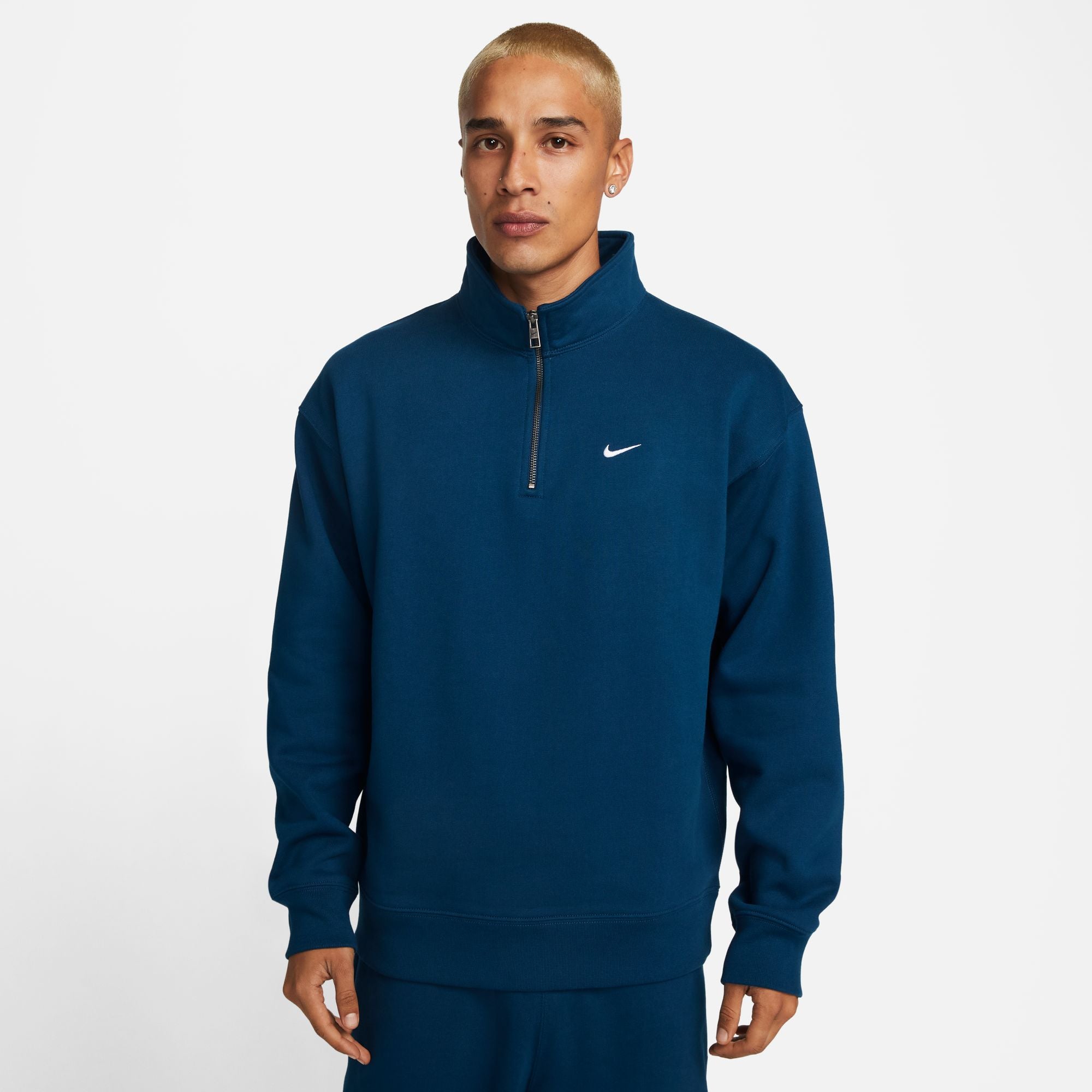 Nike Mens Solo Swoosh 1/4 Zip Top