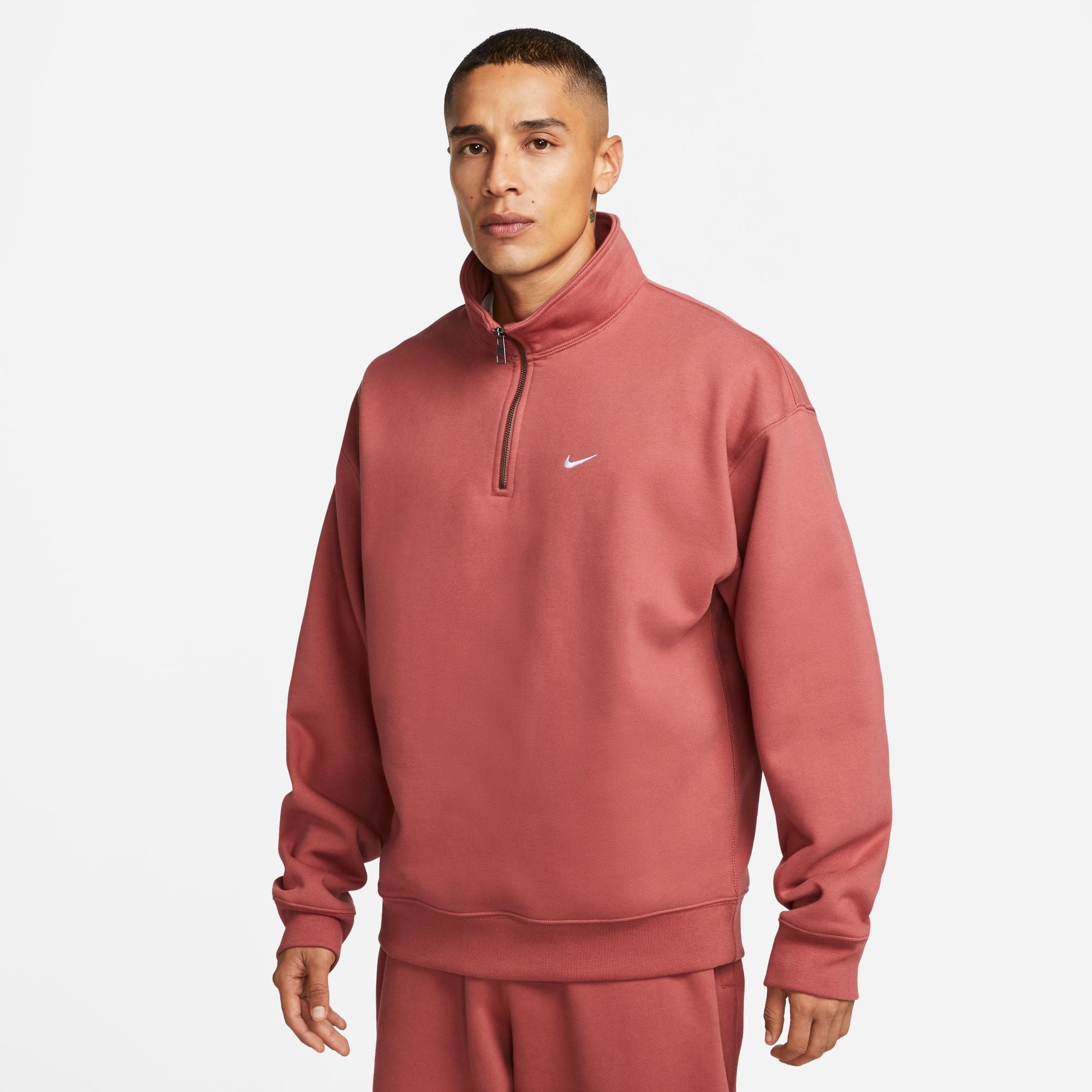 Nike Mens Solo Swoosh 1/4 Zip Top