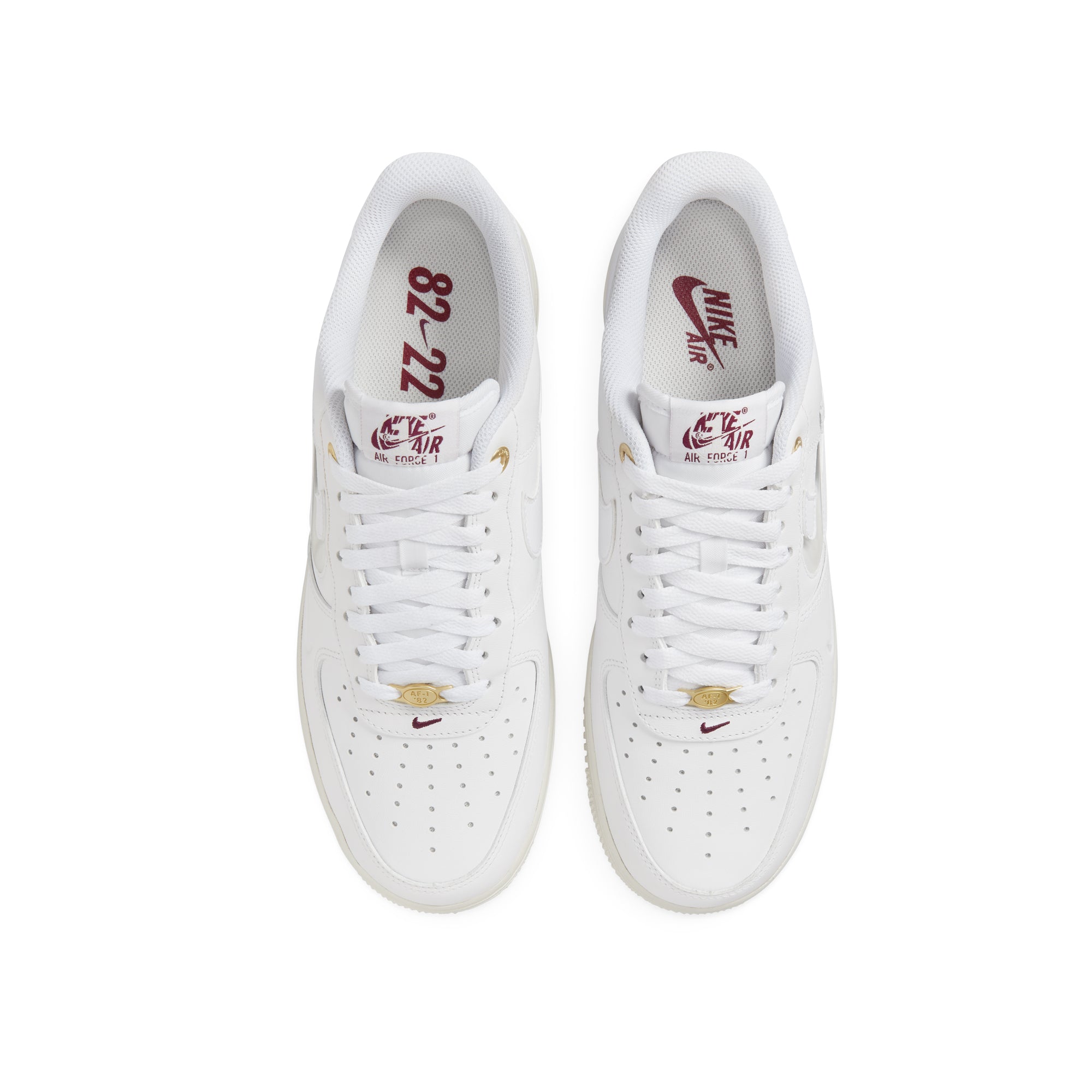 Nike air force 1 '07 premium 1 white/metallic outlet gold-black