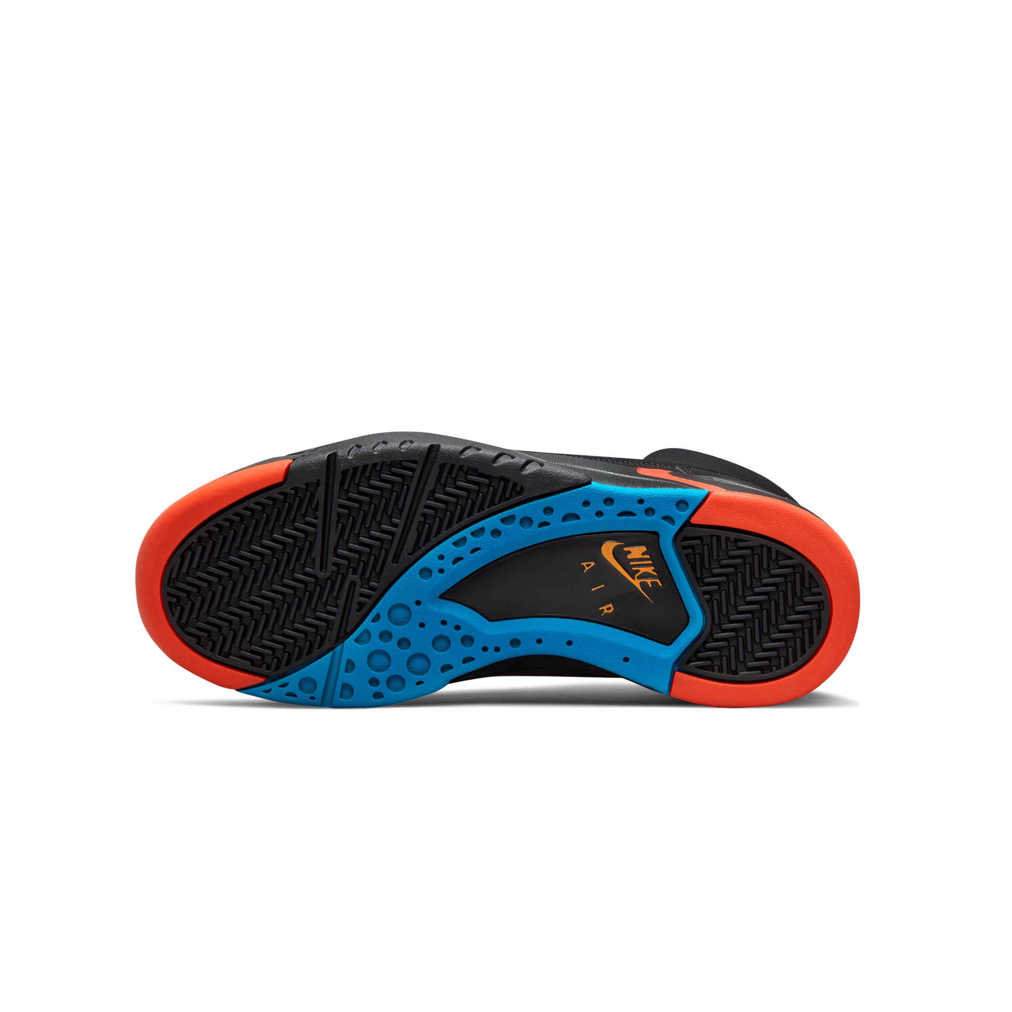 Nike Mens Airflight Lite Mid Shoes 'Black/Black-Team Orange'