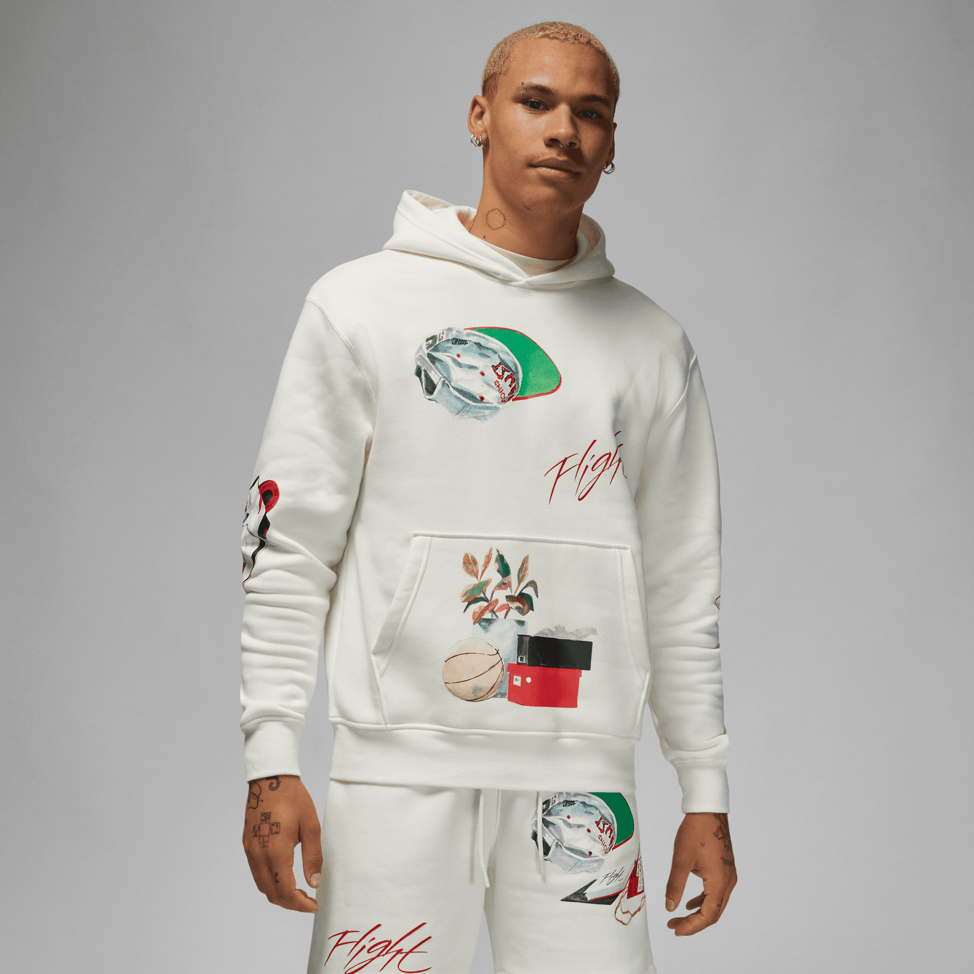 Air Jordan Artist Series By Jacob Rochester Mens Hoodie