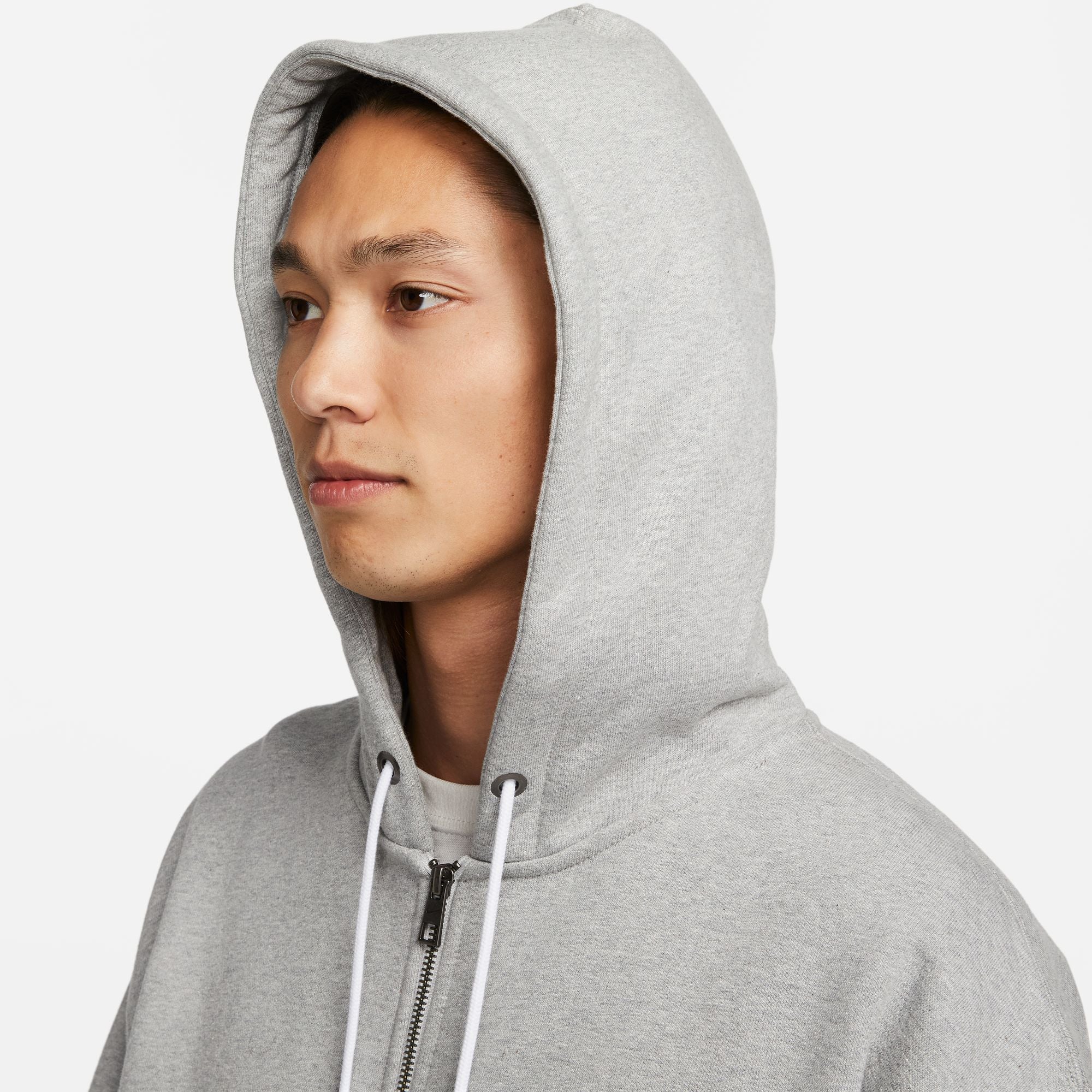 Nike Mens Solo Swoosh Full-Zip Hoodie