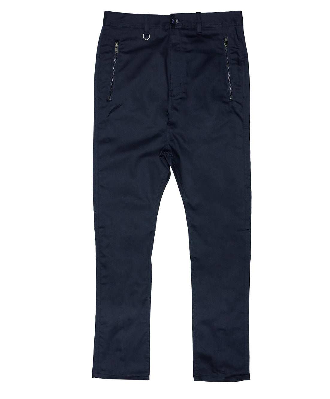 Publish Brand: Wyn Zipper Drop Stack Pants (Navy)