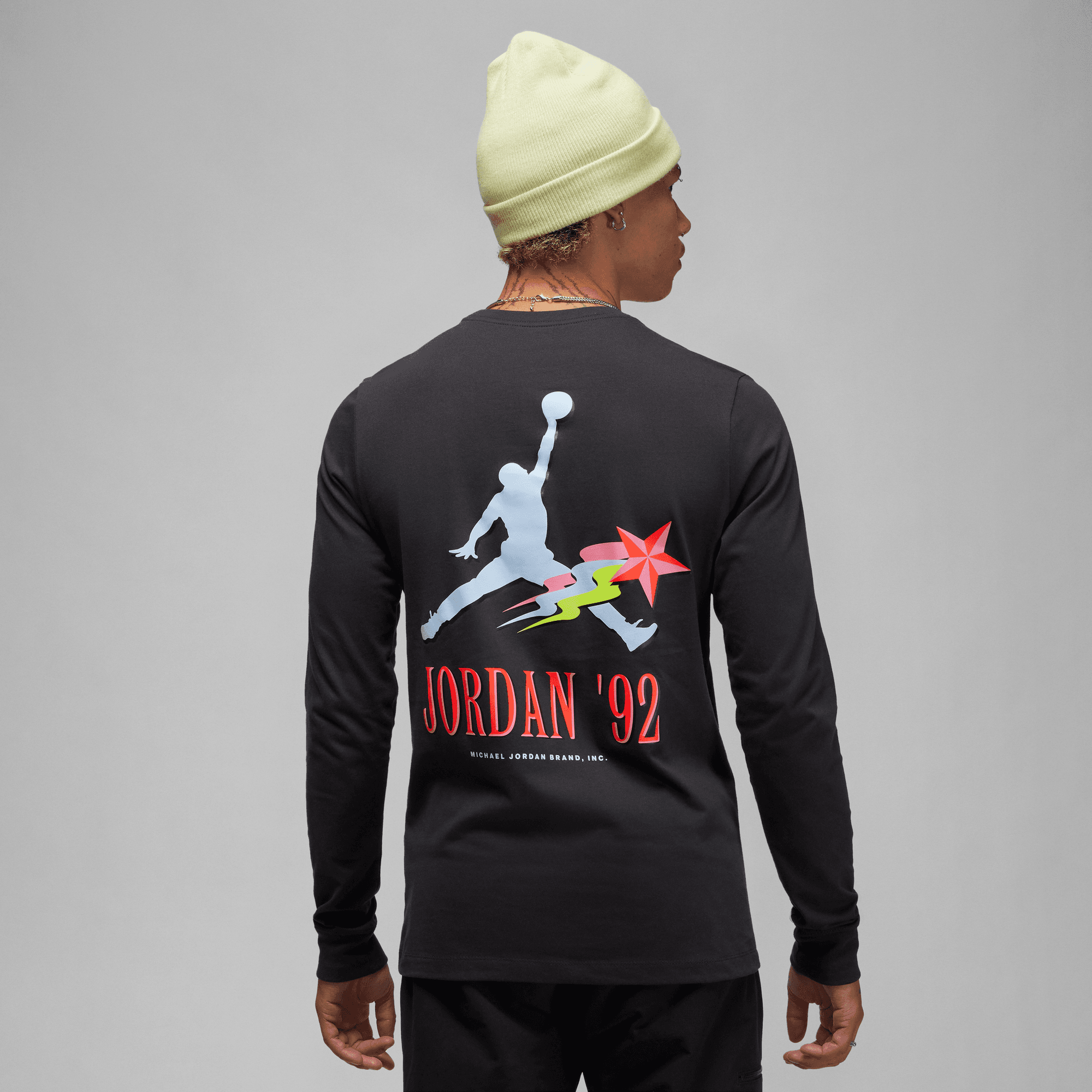 Air Jordan Mens LS Tee