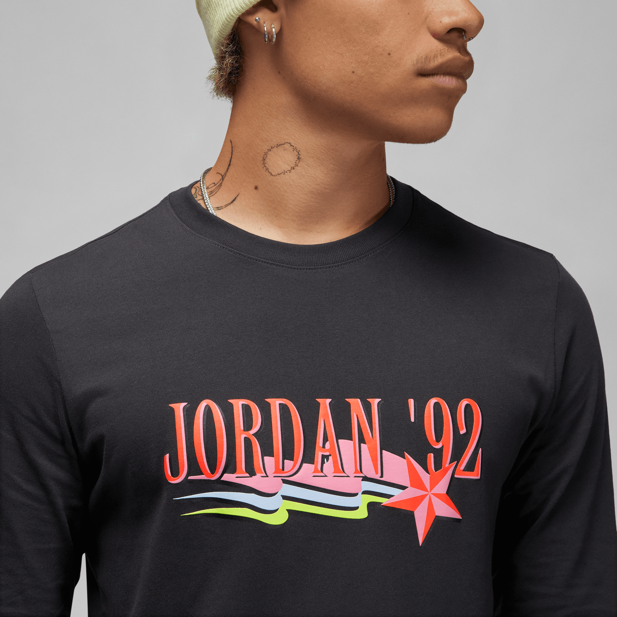 Air Jordan Mens LS Tee