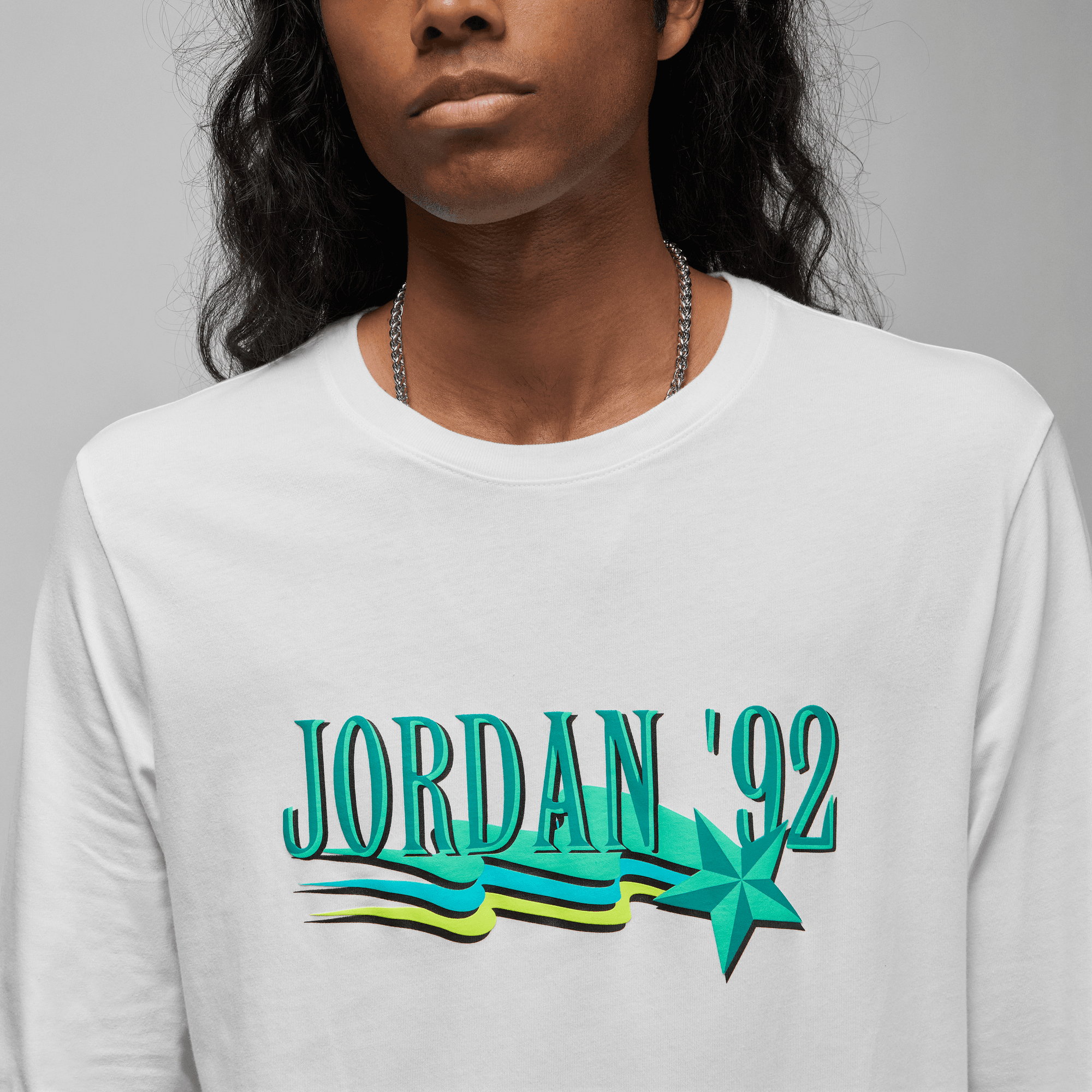 Air Jordan Mens LS Tee