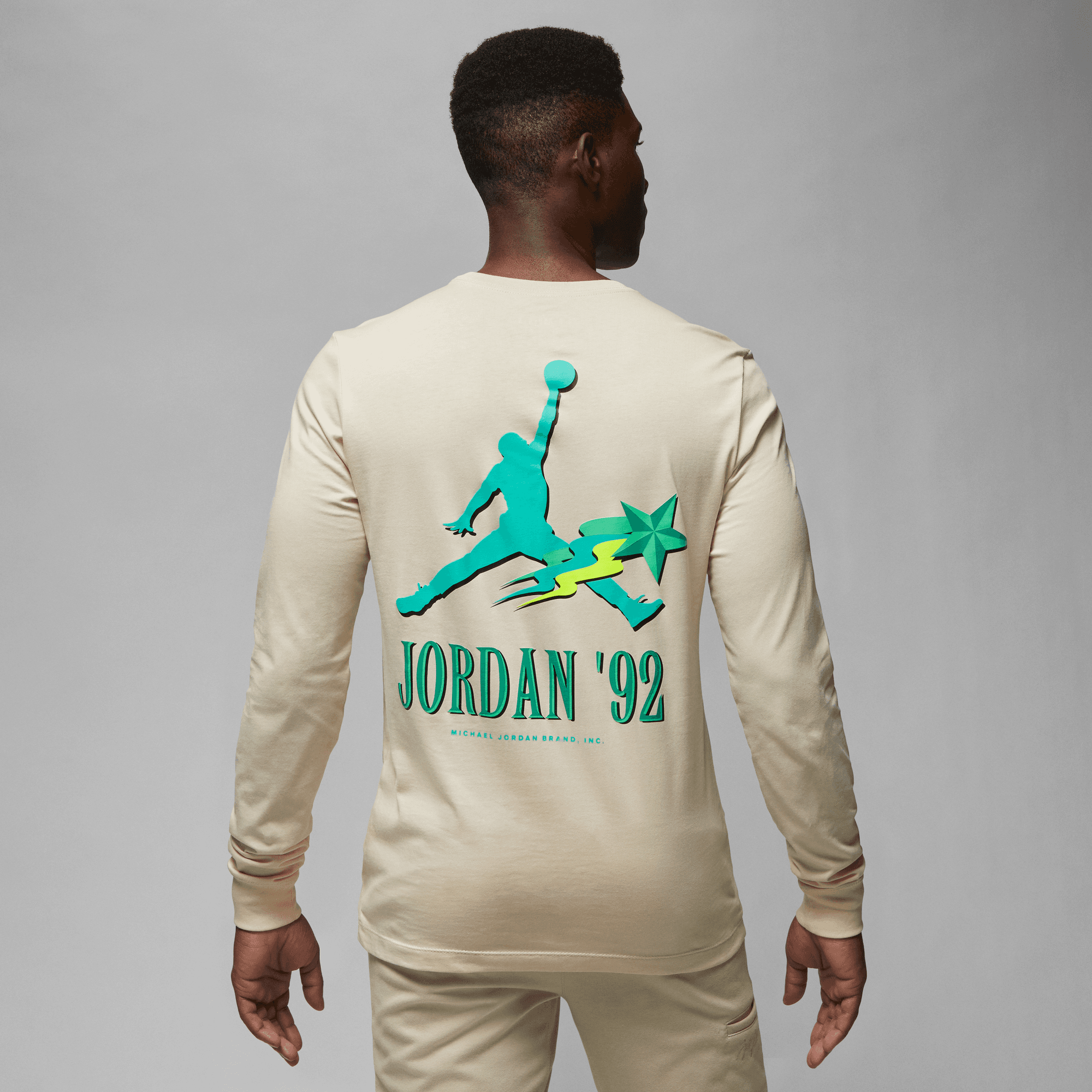 Air Jordan Mens LS Tee