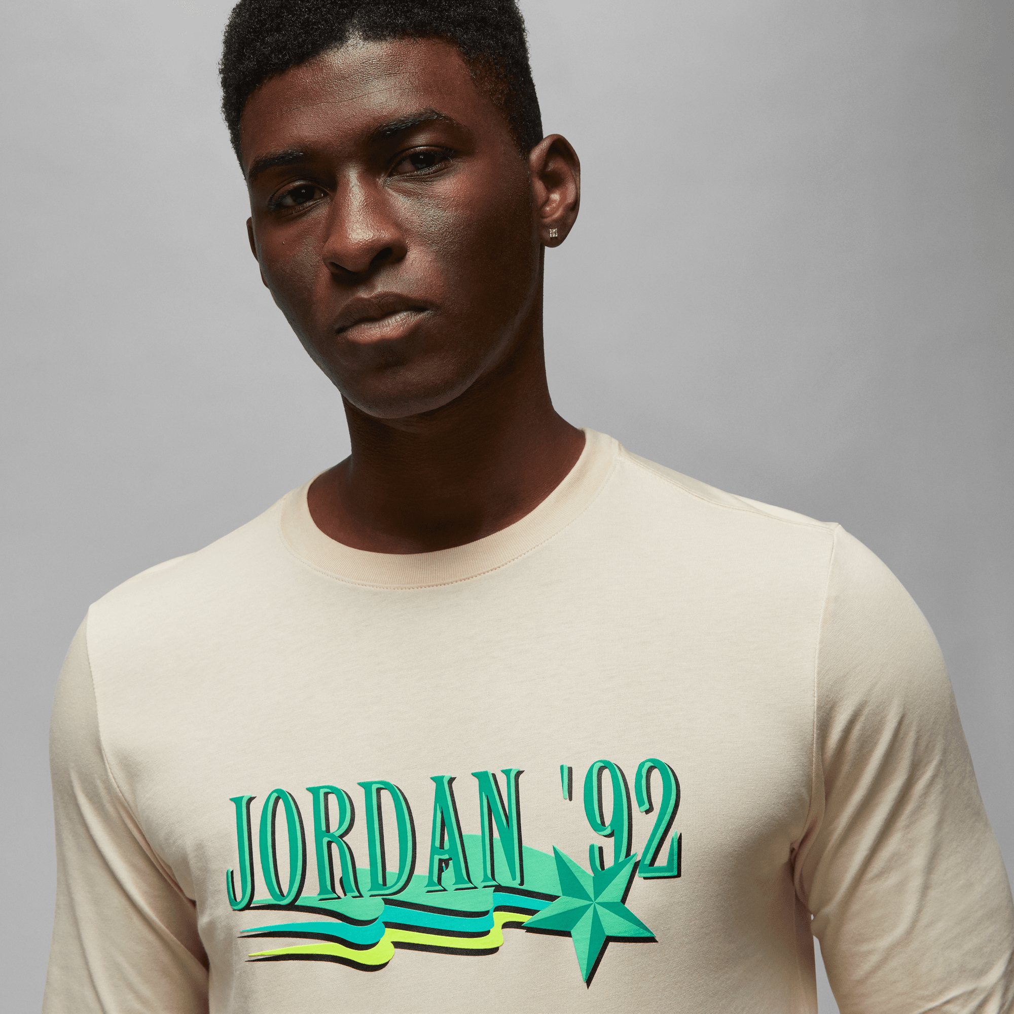 Air Jordan Mens LS Tee