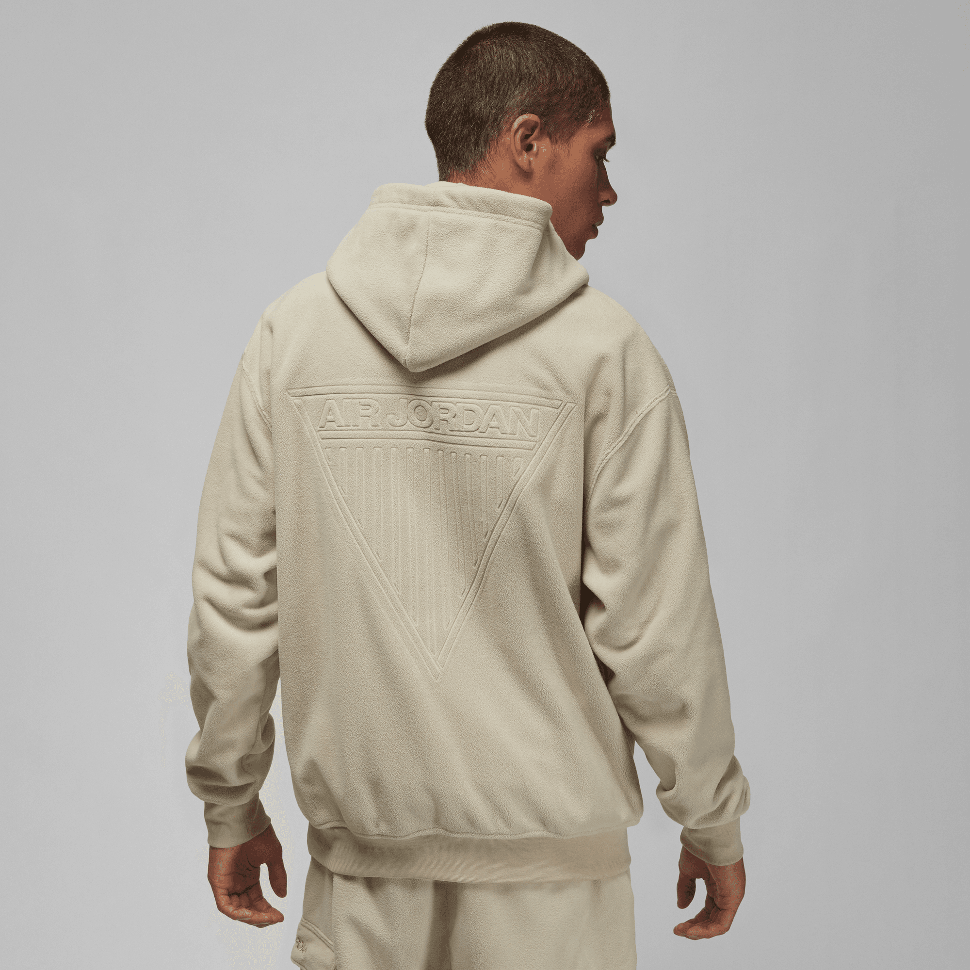 Air Jordan Mens Essential Winter Fleece Hoodie Extra Butter