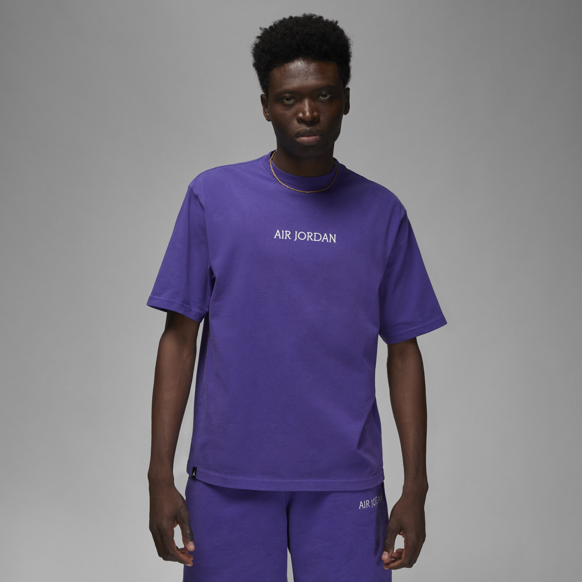 Air Jordan Mens Wordmark SS Tee