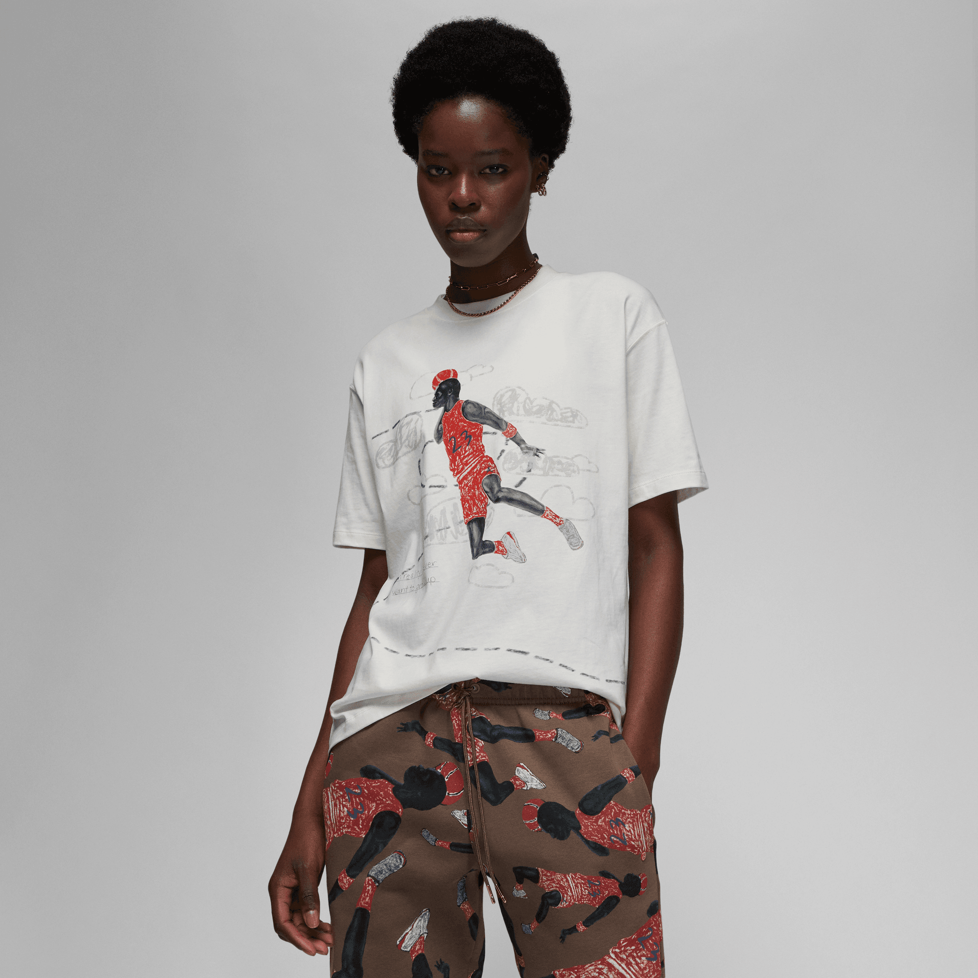 Jordan Womens Artist Series SS Tee