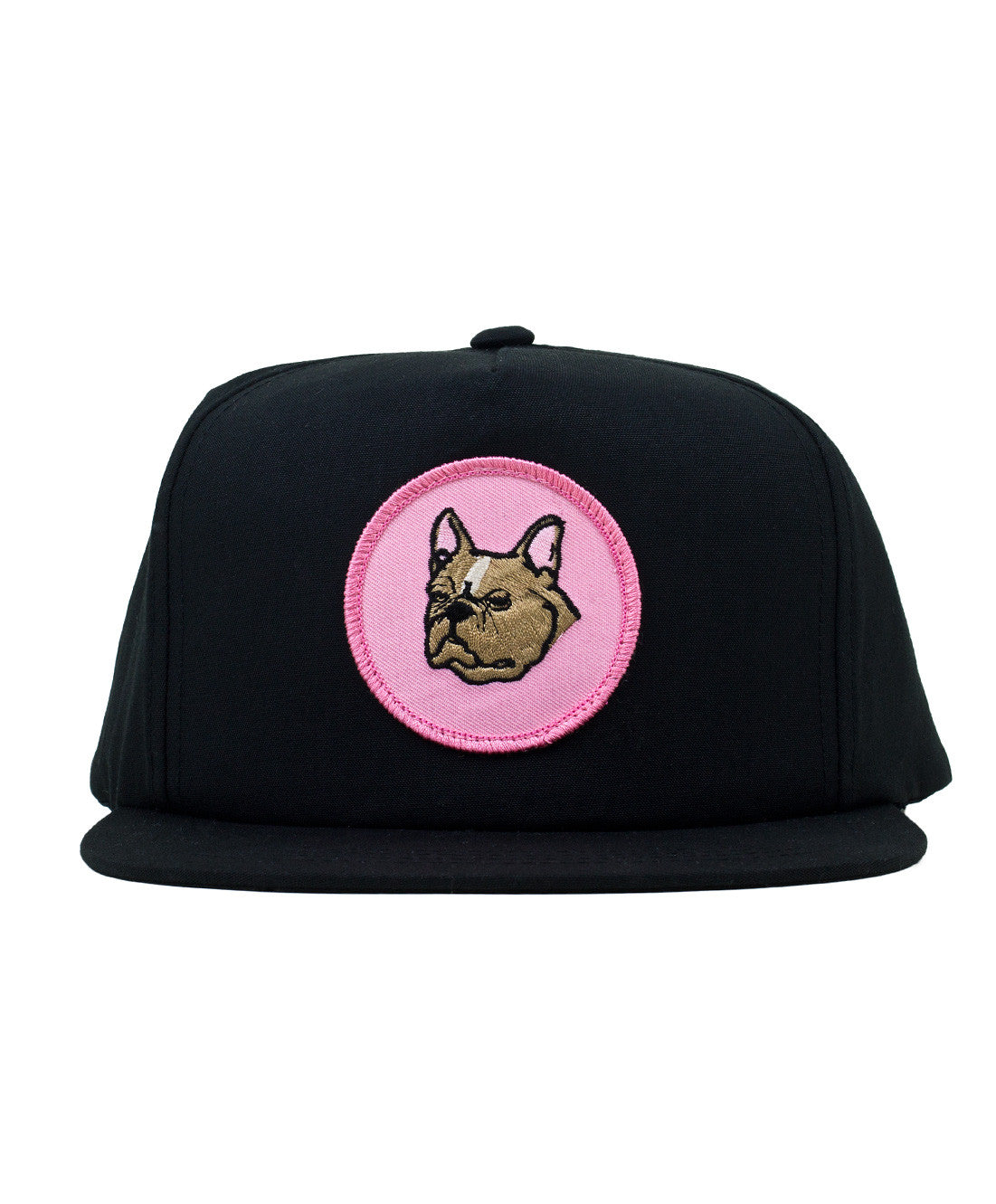 Dog: French Face Snapback (Black)