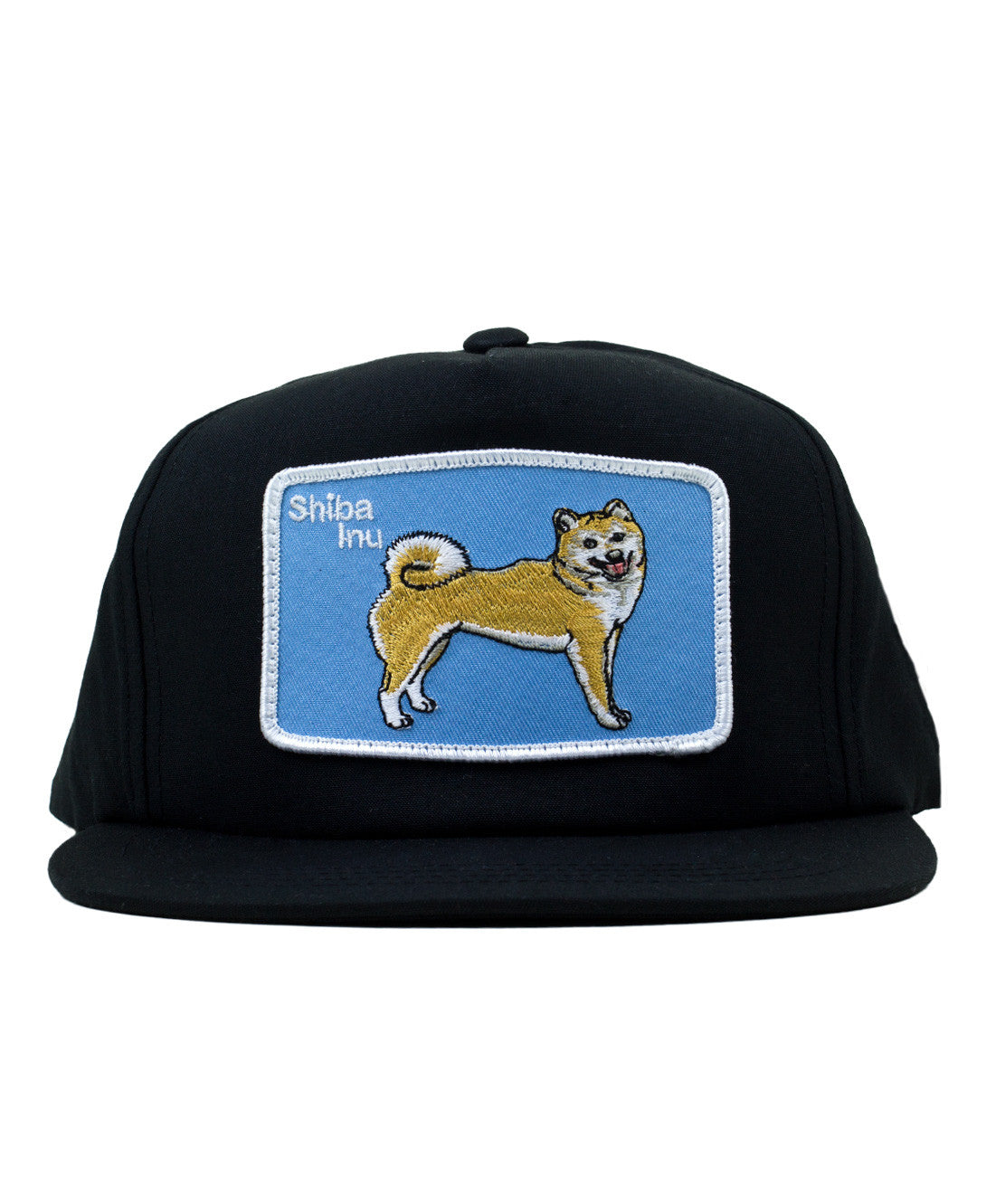 Dog: Shiba Inu Snapback (Black)