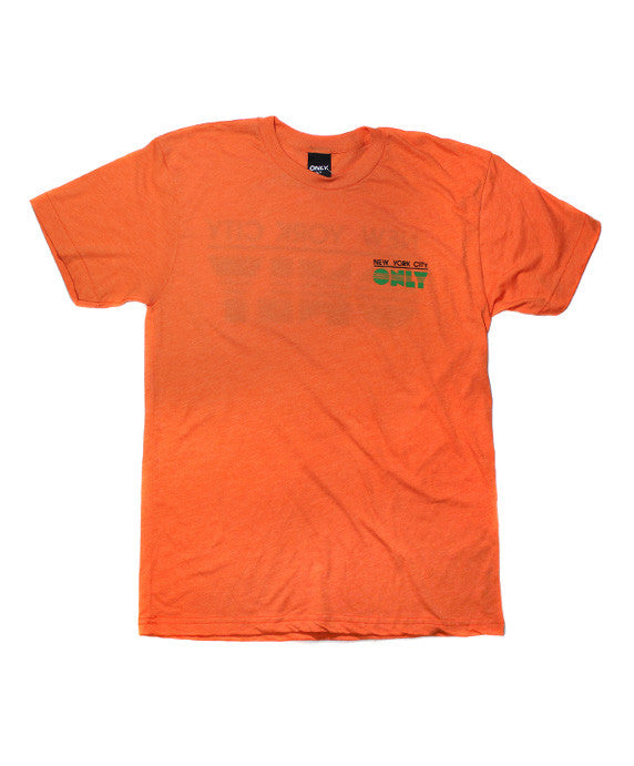 Only NY: Dot Tee (Heather Orange)